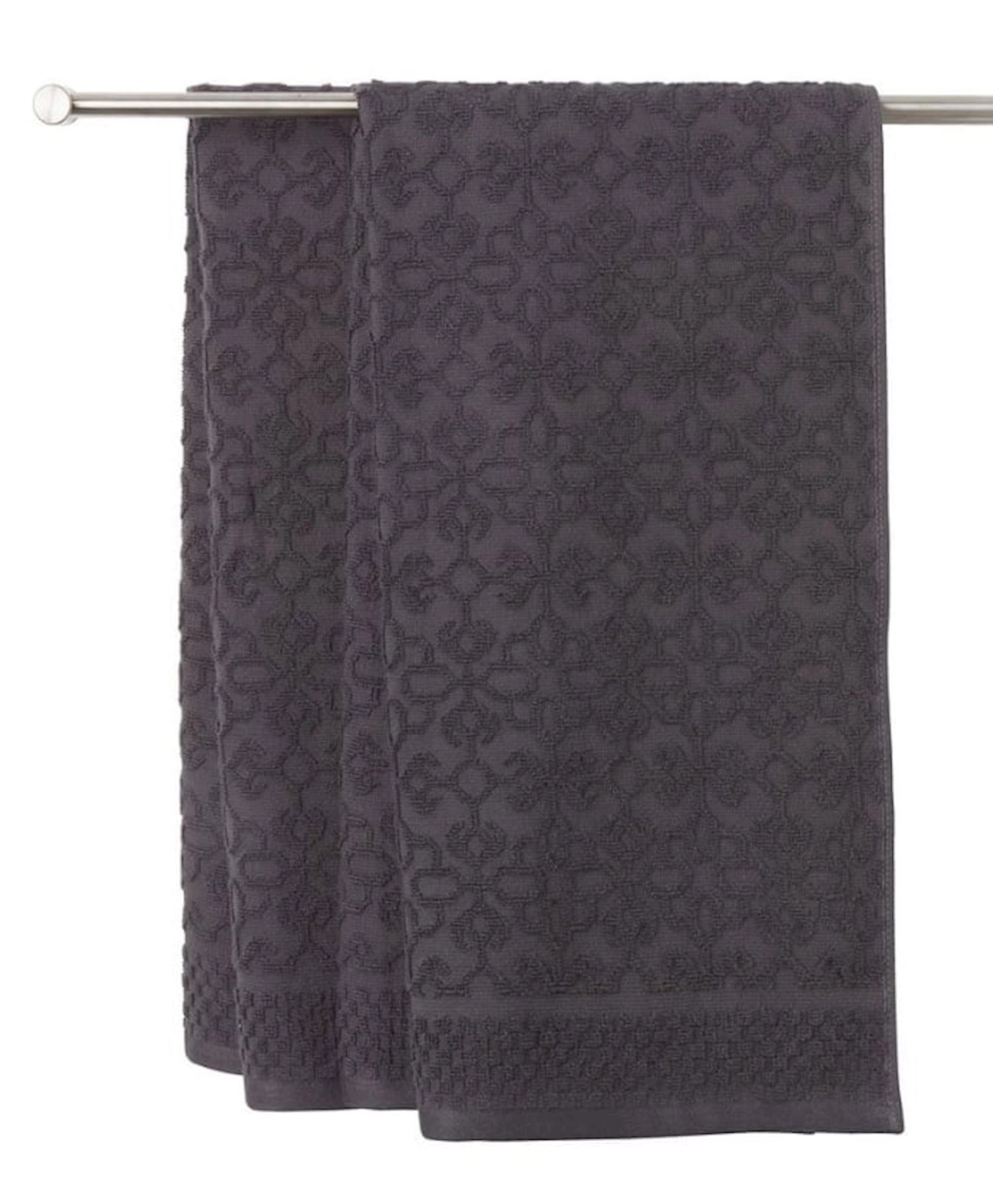 Hamam üçün dəsmal JYSK Stidsvig 70x140 sm, pambıq, asfalt rəngi