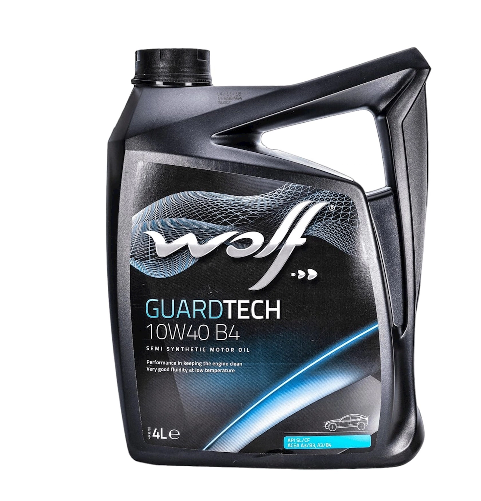 Motor yağı Wolf Guardtech 10W-40 B4, 4 l