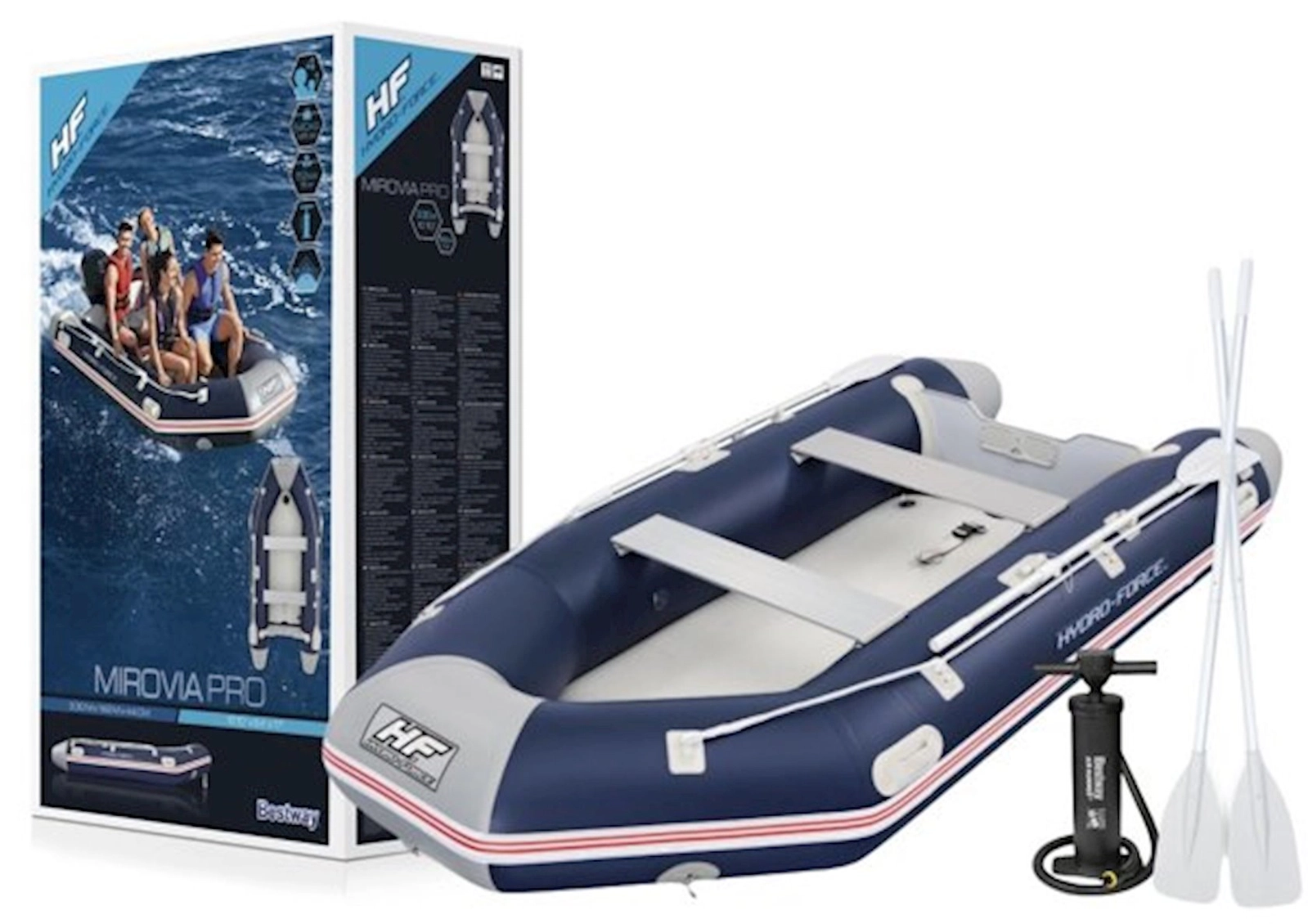 Şişmə qayıq Bestway 65049, 330x162x44 sm, maksimal çəki 640 kq