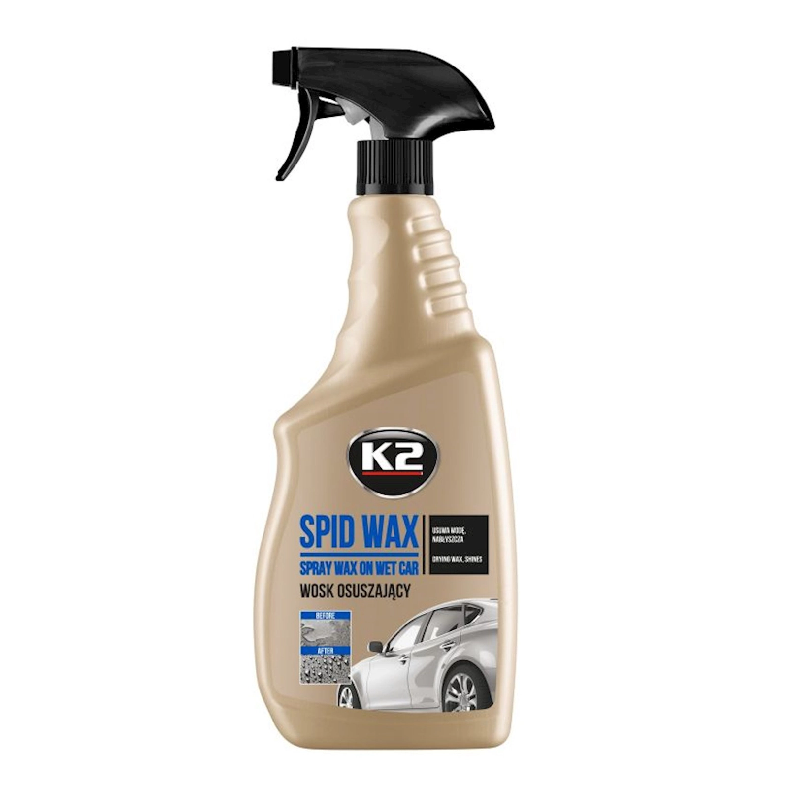 Avtomobil banı üçün mum K2 Spid Wax, 750 ml