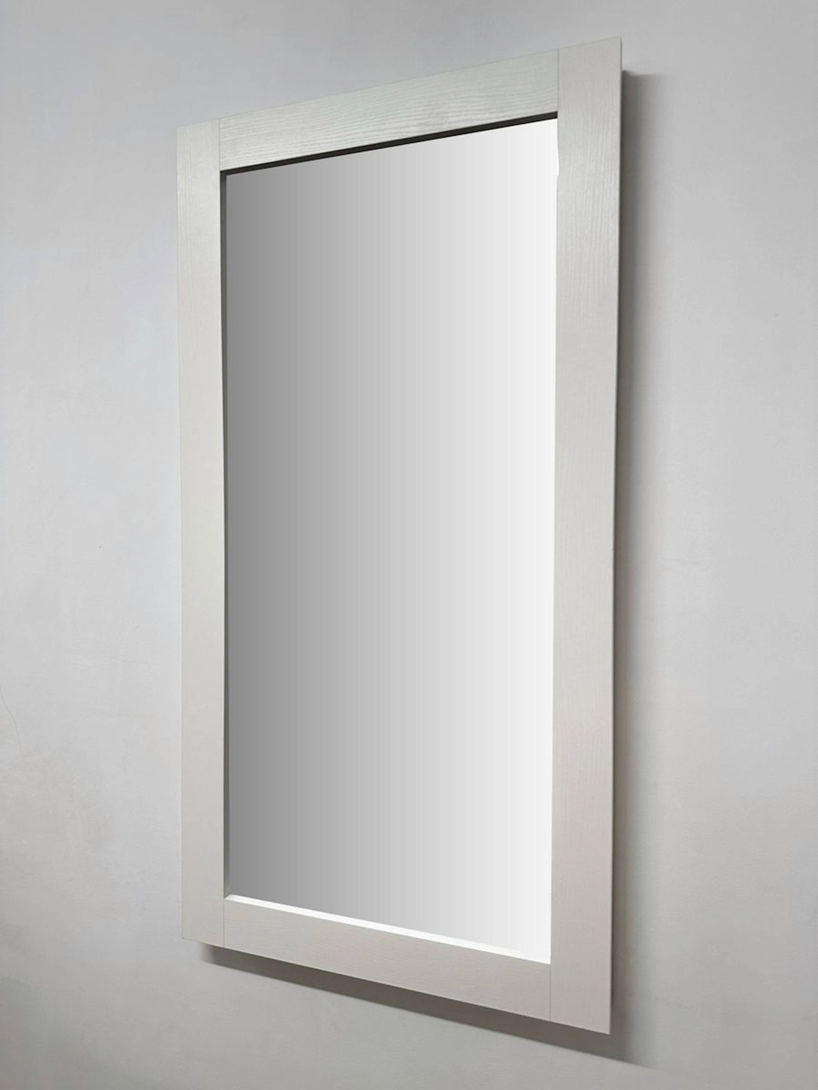 Divar güzgüsü 115х12х60 sm, LDSP, ağ