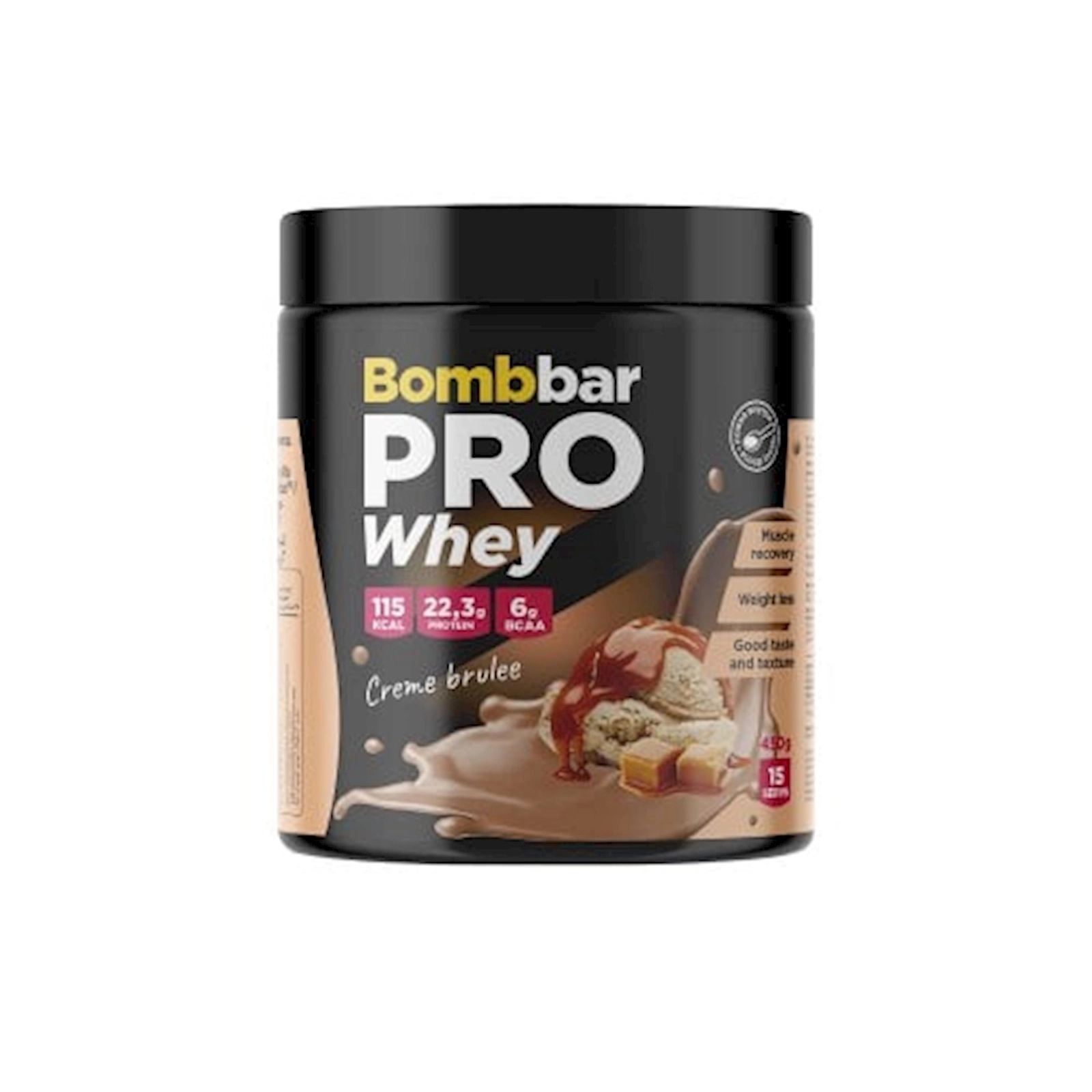 Protein Bombbar Pro Keto Whey Cream-Brule 450 q