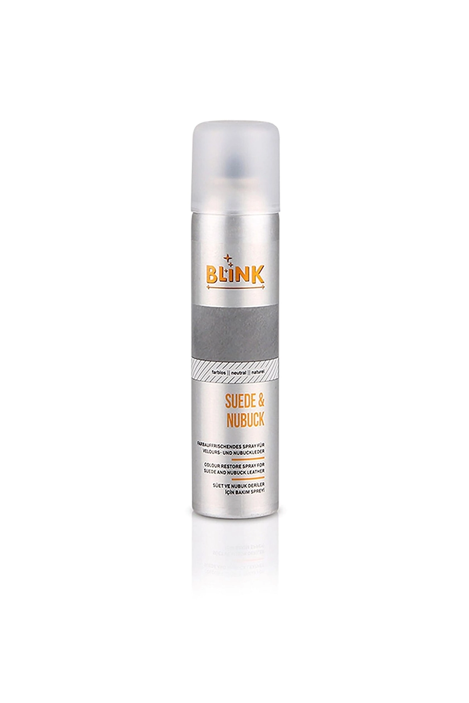 Ayaqqabı üçün sprey-boya Blink Suet Nubuk B-8410, rəngsiz, 250 ml