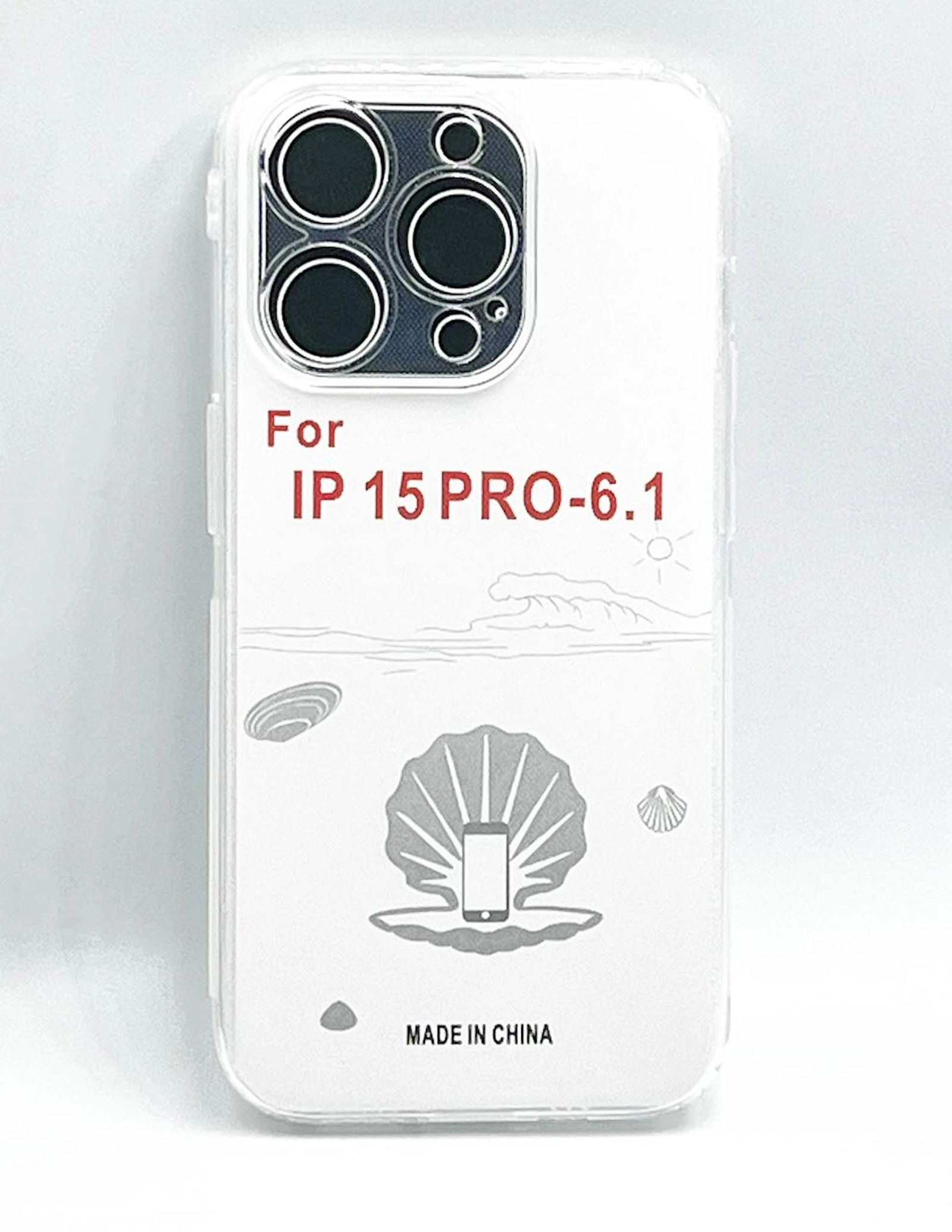 Çexol SS737 Apple iPhone 15 Pro üçün Transparent