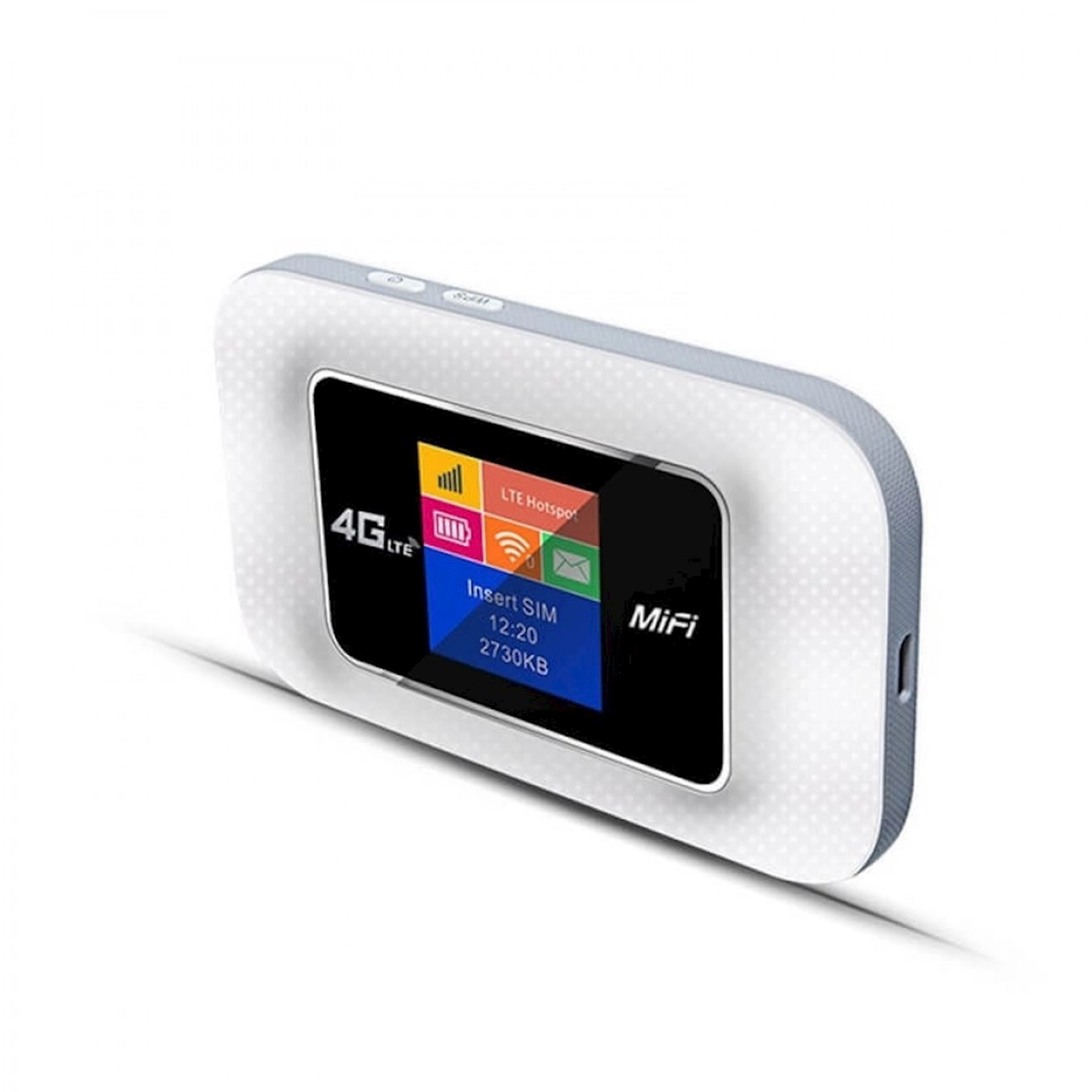 Wi-Fi router D921 4G LTE Mini WiFI 3000 мaAh White