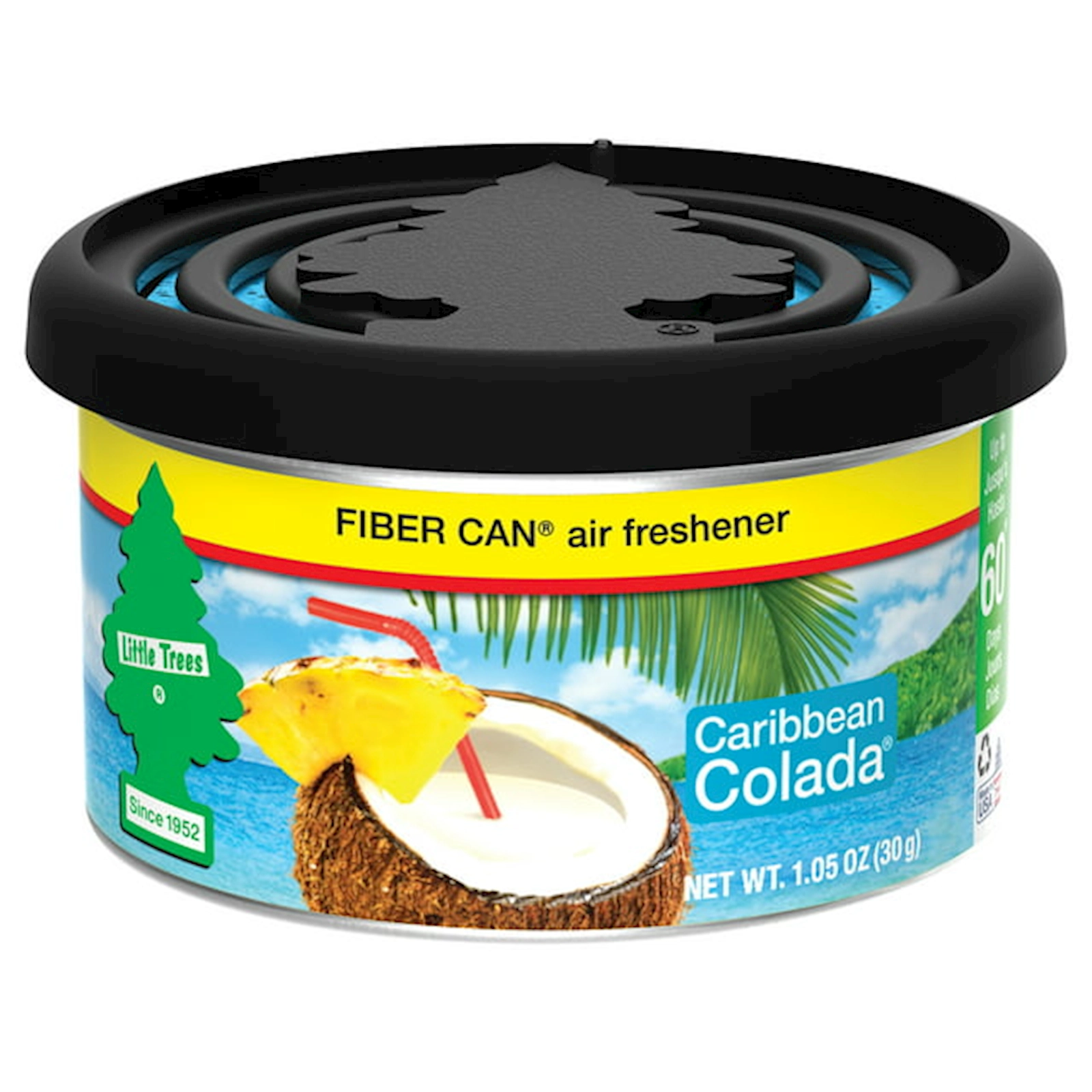 Avtomobil üçün aromatlaşdırıcı Little Trees Caribbean Colada 30 q