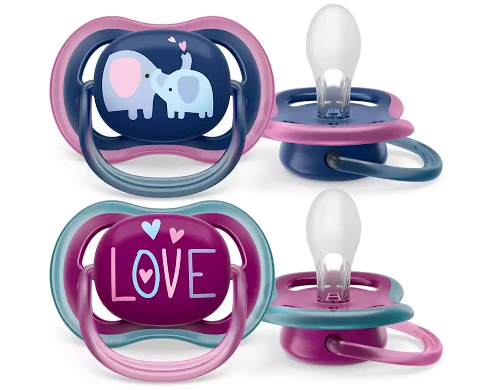 Əmzik dəsti Philips AVENT Ultra Air SCF349/22, 18 ay+, silikon