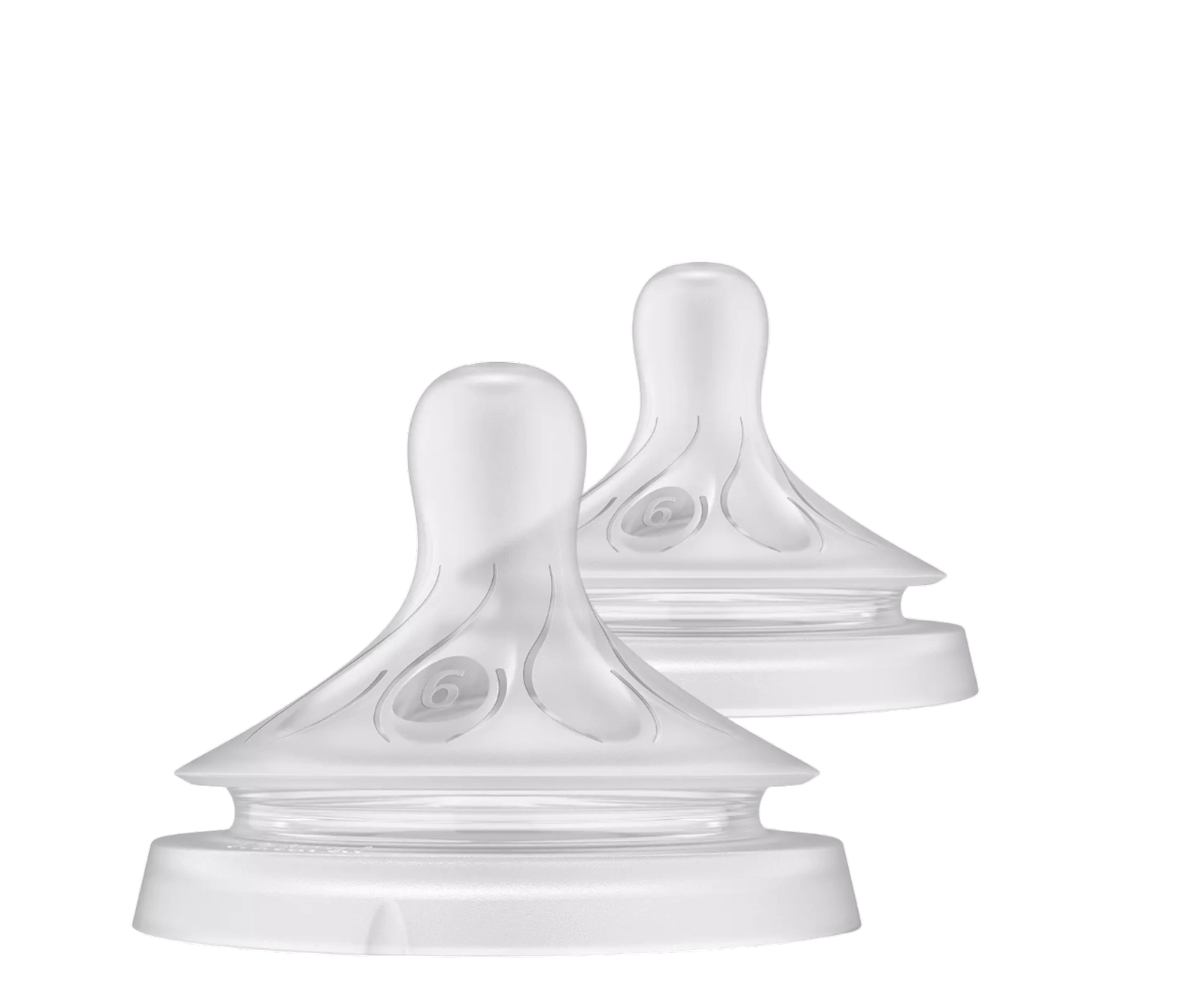 Qatı qidalar üçün əmzik dəsti Philips AVENT SCY 966/02, silikon, 6+ ау, 2 əd