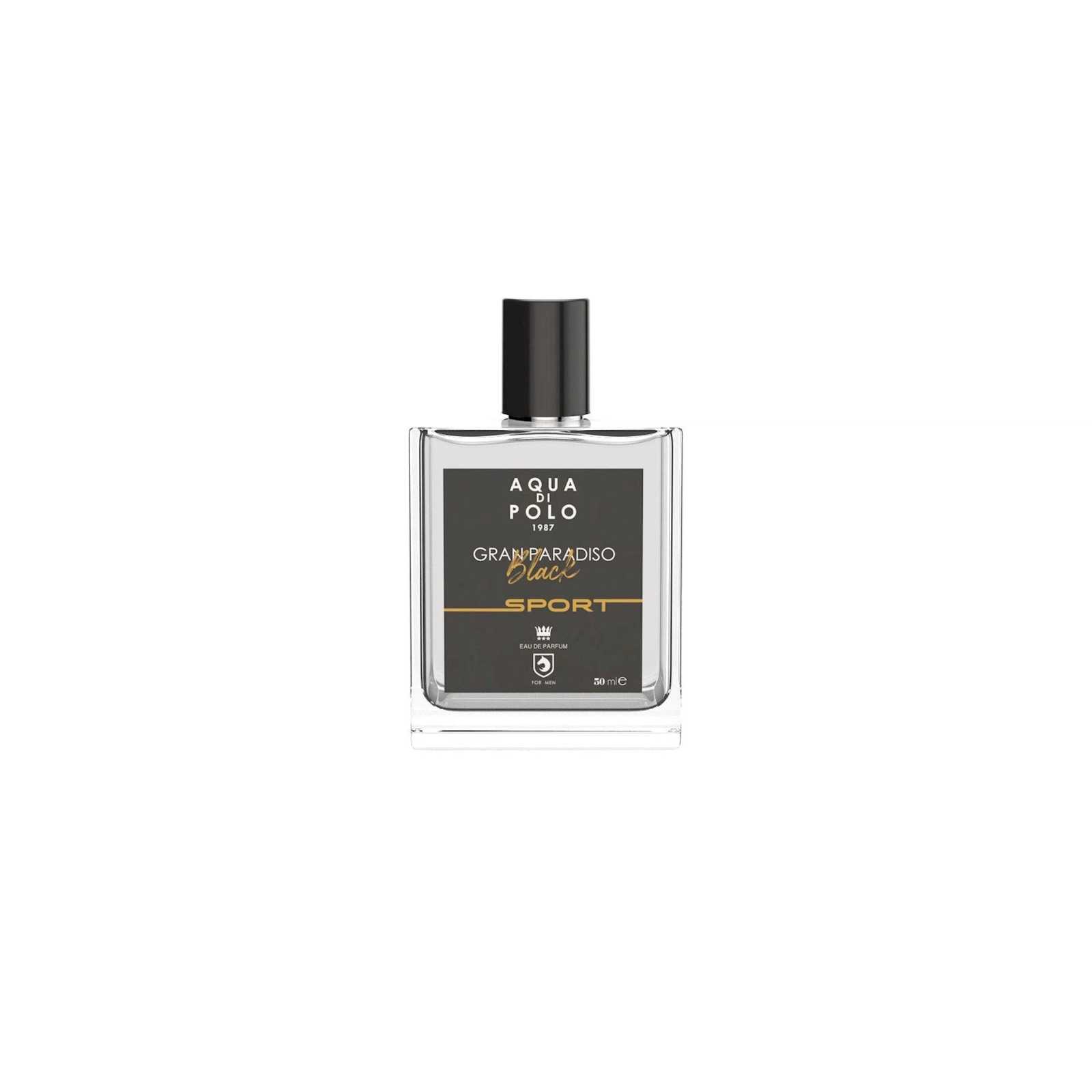 Aqua Di Polo 1987 Gran Paradiso Black Sport kişilər üçün ətir suyu 50 ml