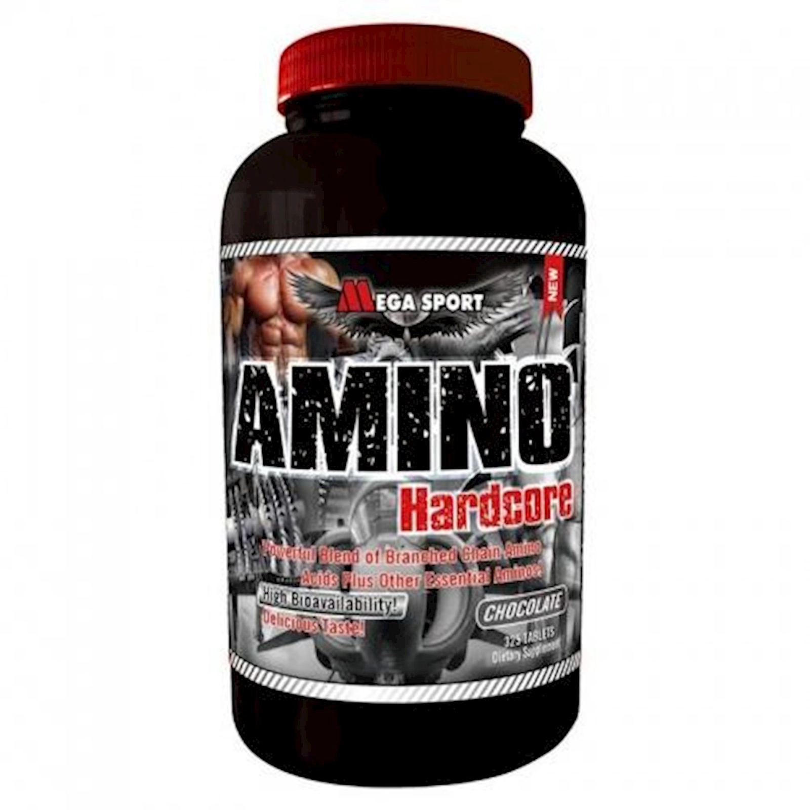 Aminturşular Mega Sport Amino Hardcore-Chocolate, 325 həb