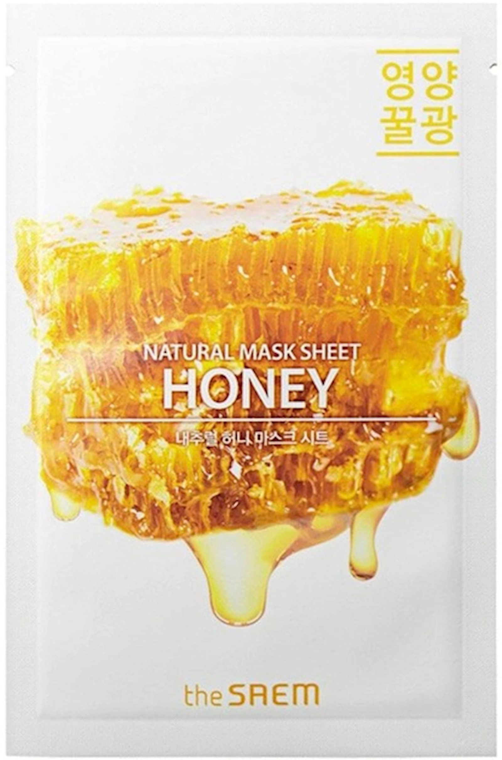 Parça maska The Saem Natural Honey Mask Sheet 21 ml