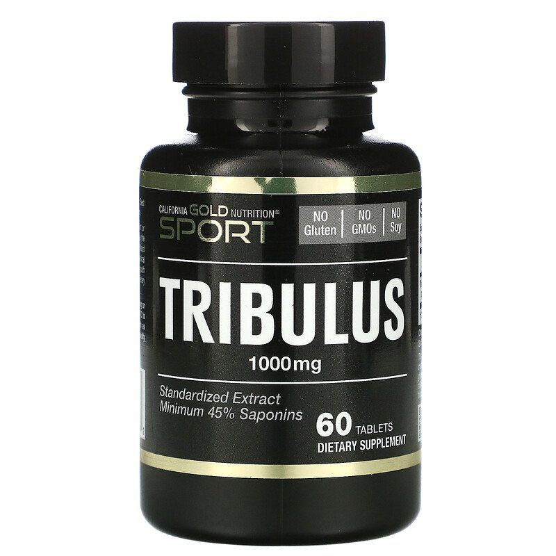 Testosteron gücləndiricisi California Gold Nutrition Tribulus, 60 həb
