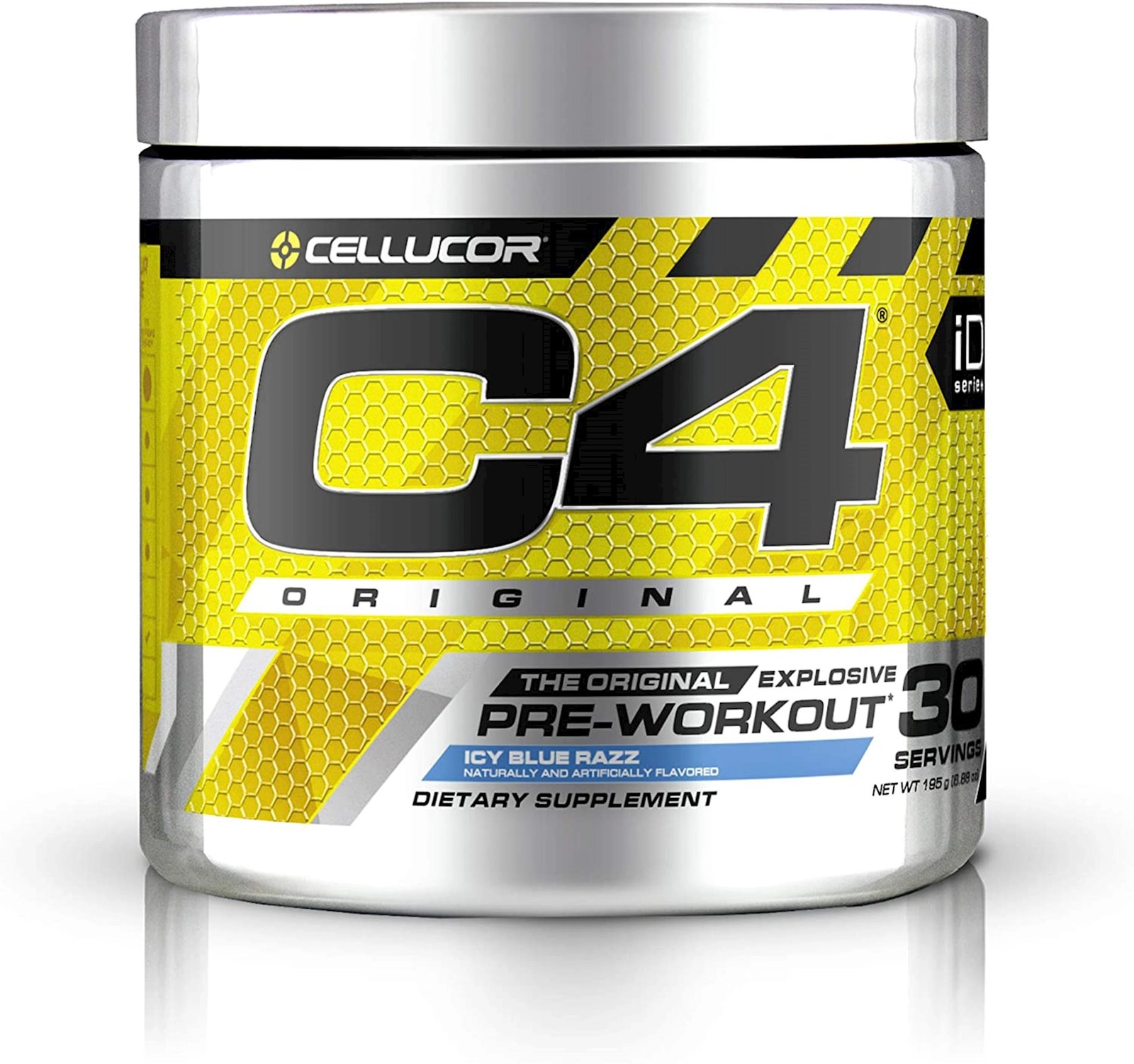 Məşq öncəsi kompleks Cellucor C4 Original Icy Blue Razz, 30 porsiya