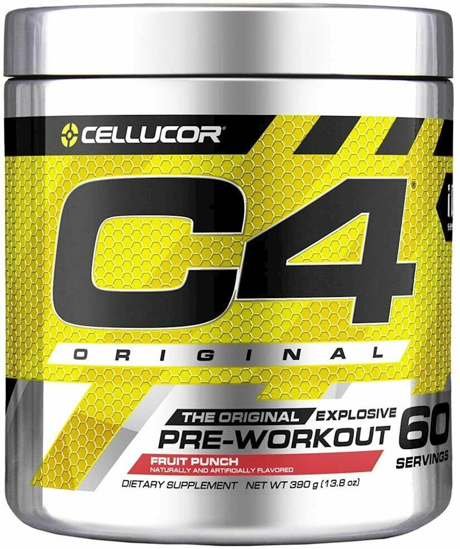 Məşq öncəsi kompleks Cellucor C4 Original Fruit Punch, 60 porsiya