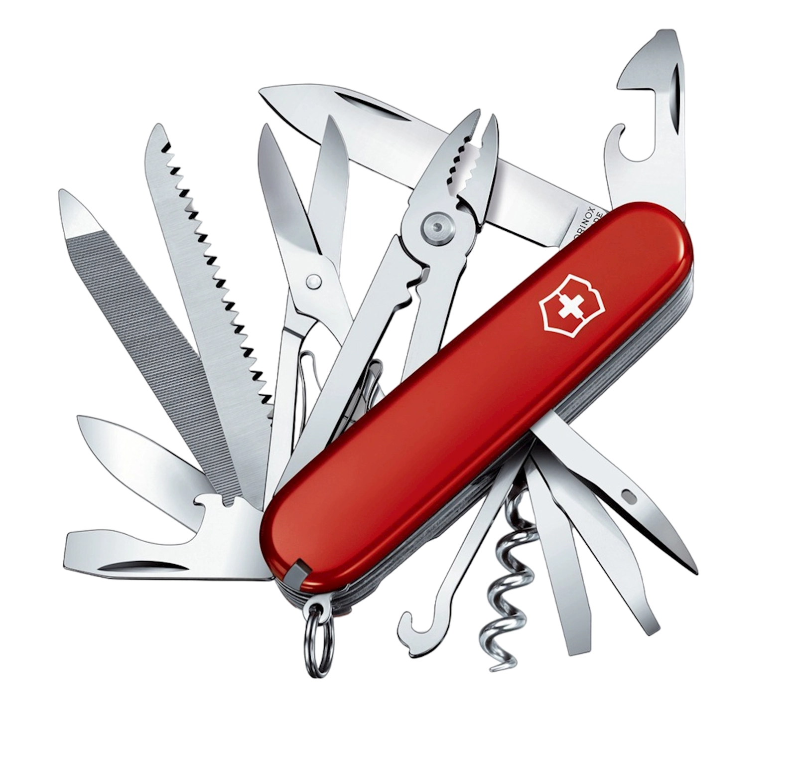 Çoxfunksiyalı bıçaq Victorinox Handyman 13773, 91 mm, qırmızı