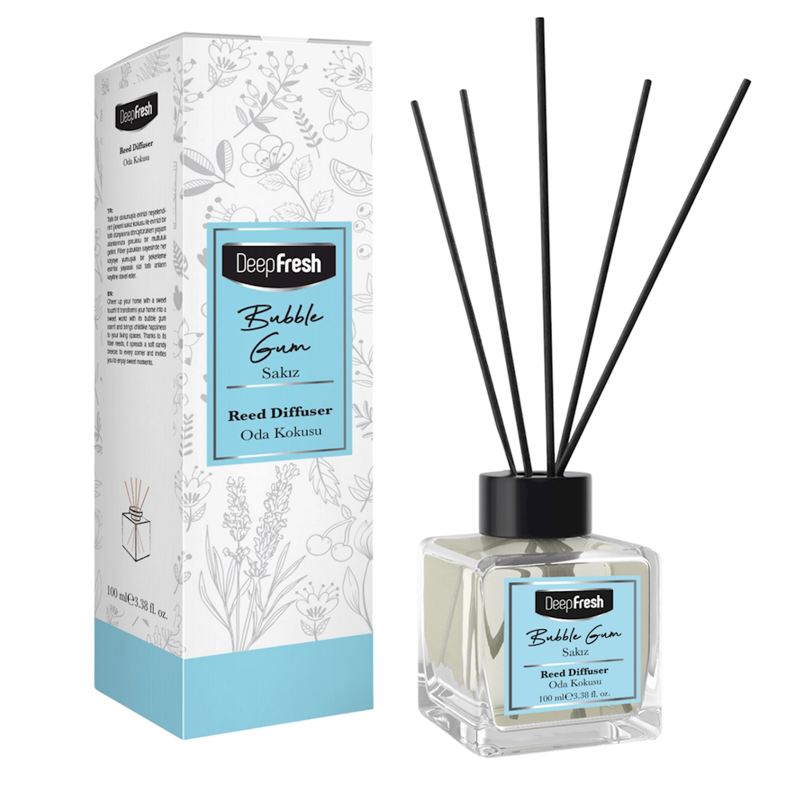 Aromatik diffuzor Deep Fresh Bubble Gum 100 ml