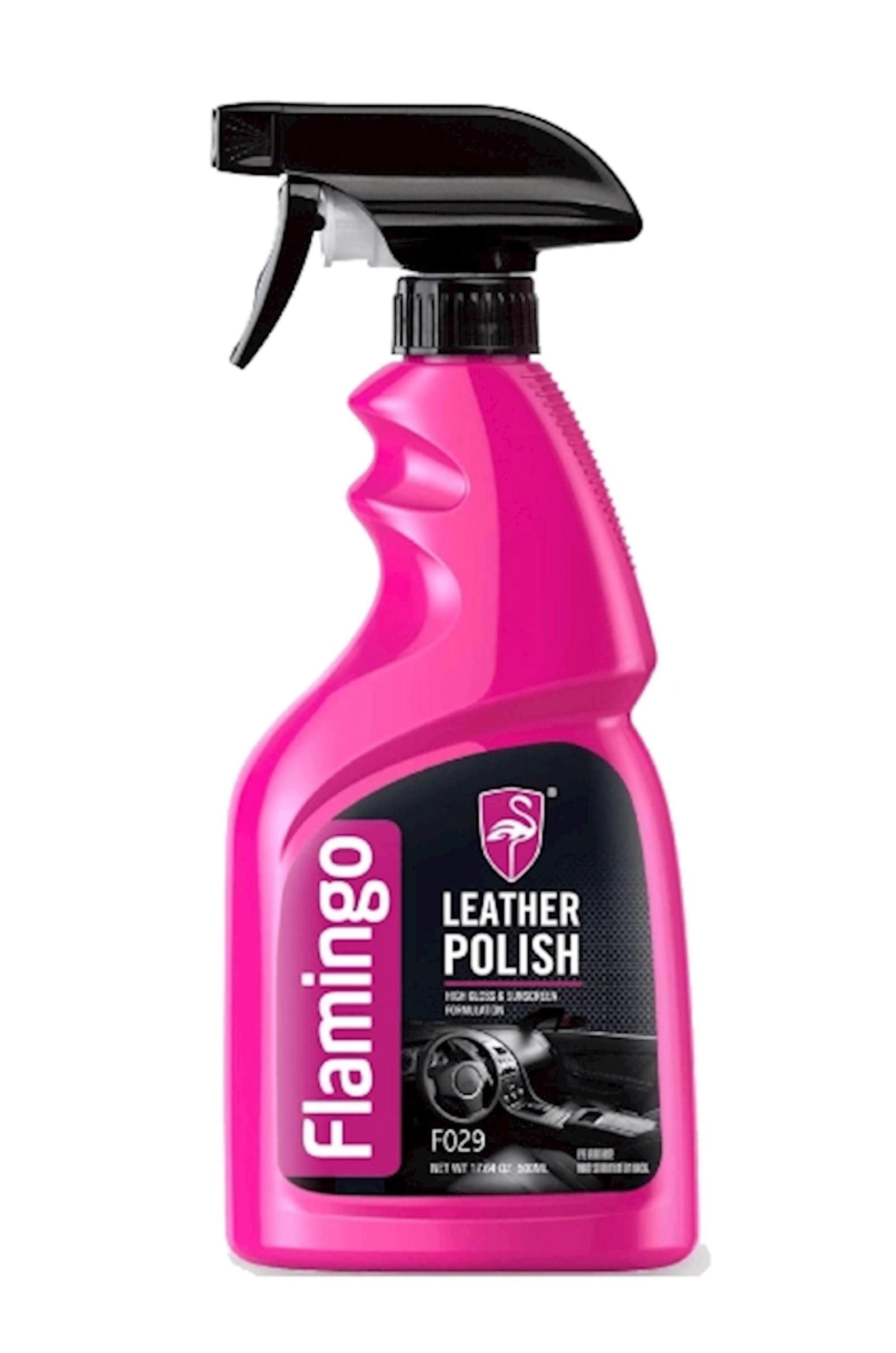 Dəri üçün təmizləyici Flamingo F029, 500 ml