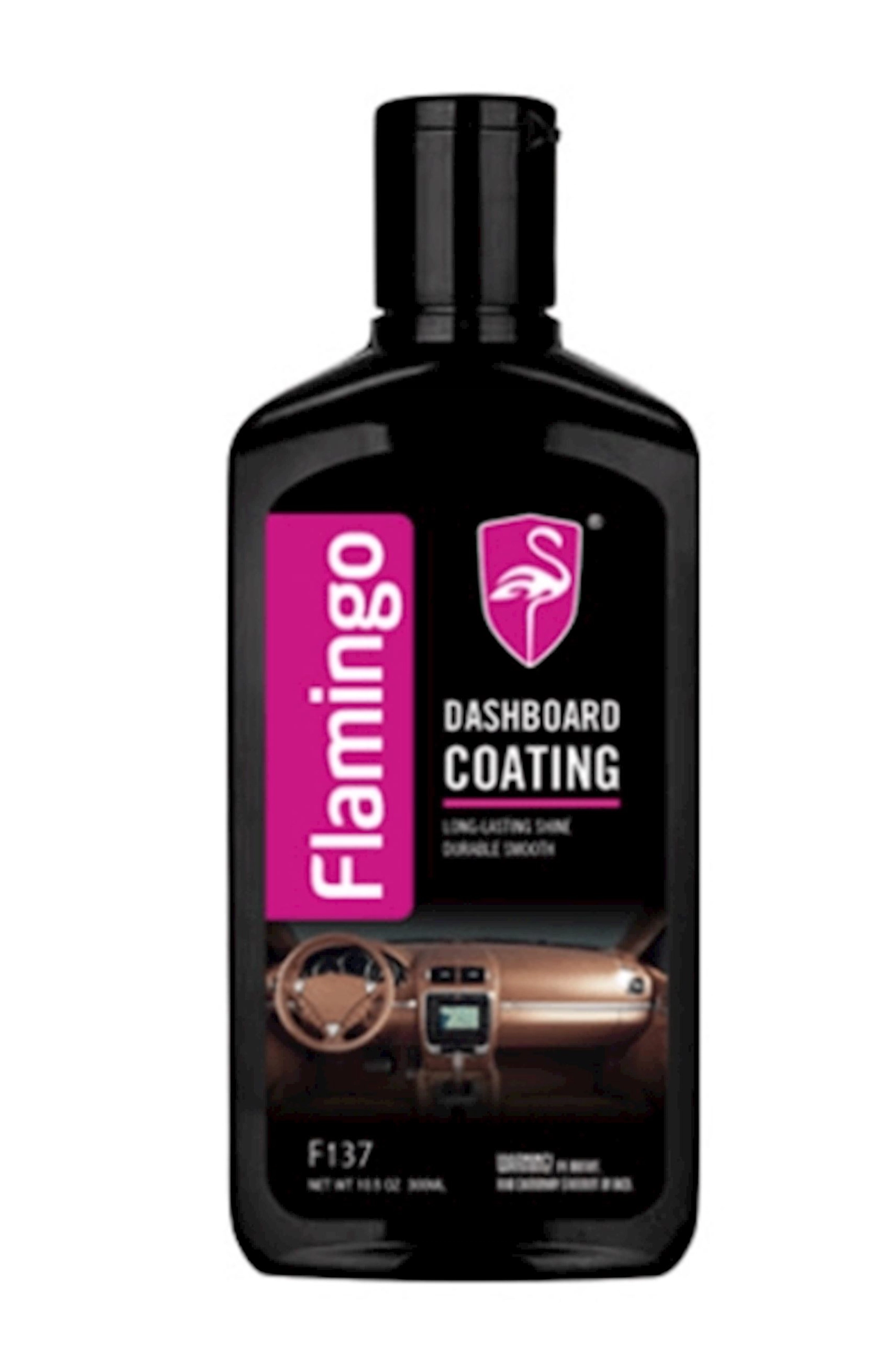Panel üçün təmizləyici Flamingo F137 Dashboard Coating, 300 ml