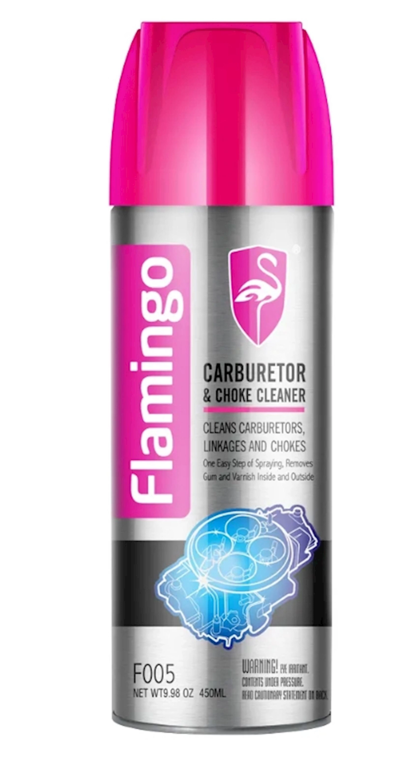 Karbüratör təmizləyicisi Flamingo F005, 450 ml