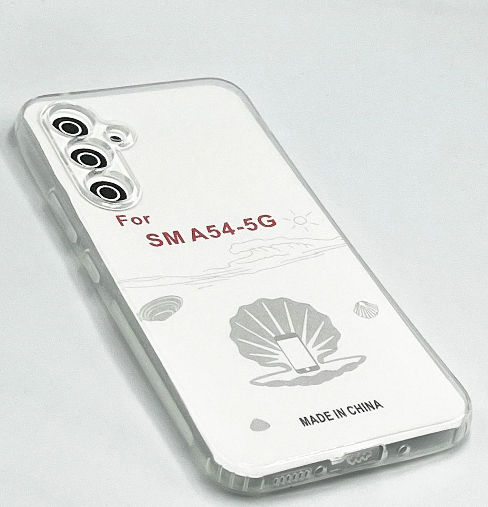 Çexol SS1316 Samsung Galaxy A54 üçün Transparent