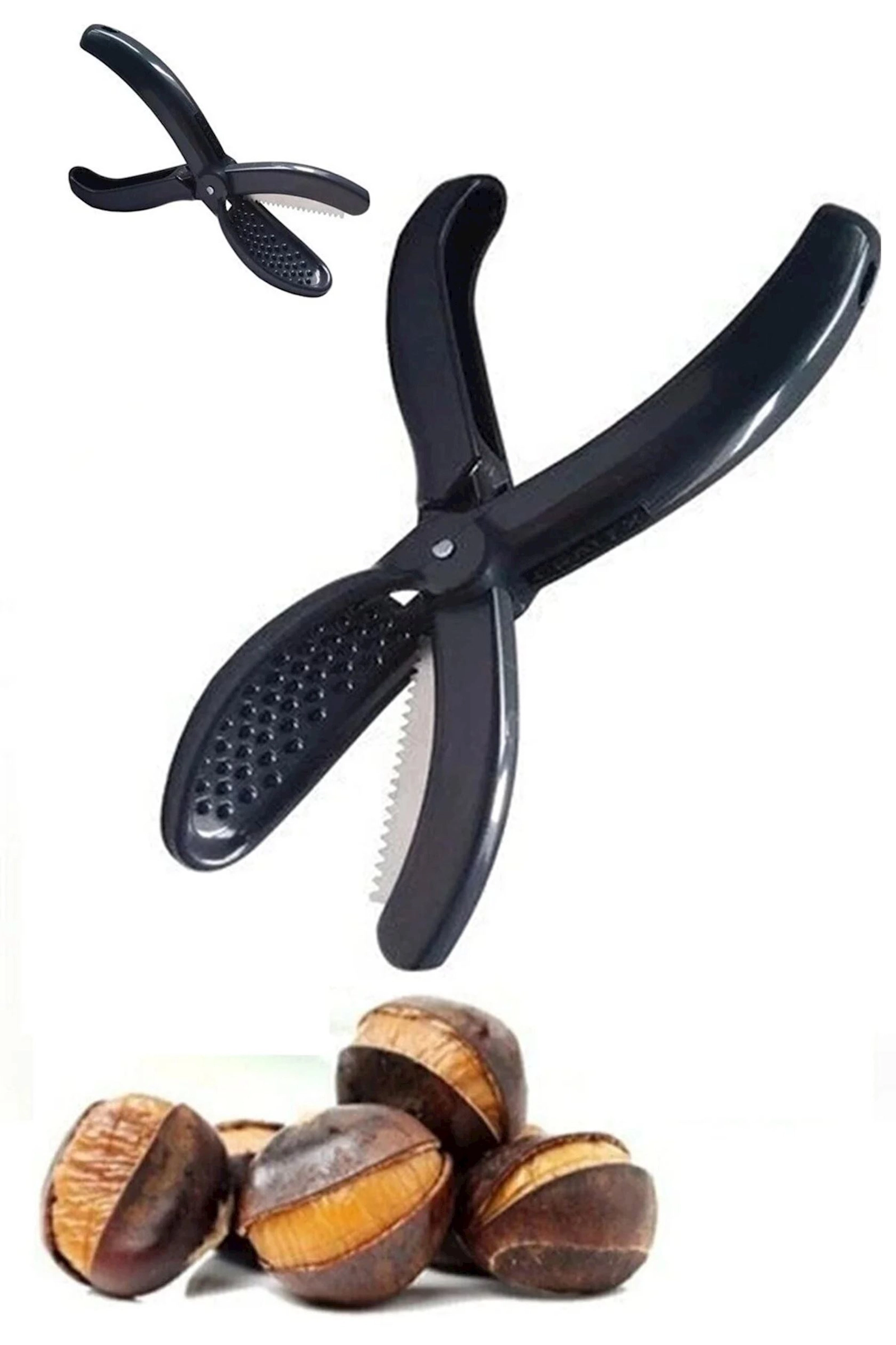 Şabalıd üçün sıxaclı bıçaq NH_SBC, 17 sm, plastik/metal, qara