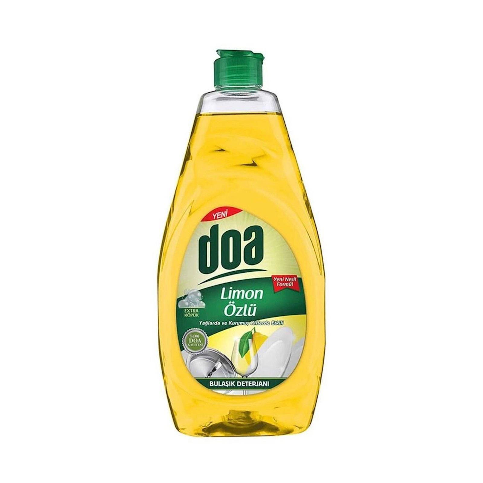 Qab üçün yuyucu vasitə Doa, limon ətirli, 750 ml