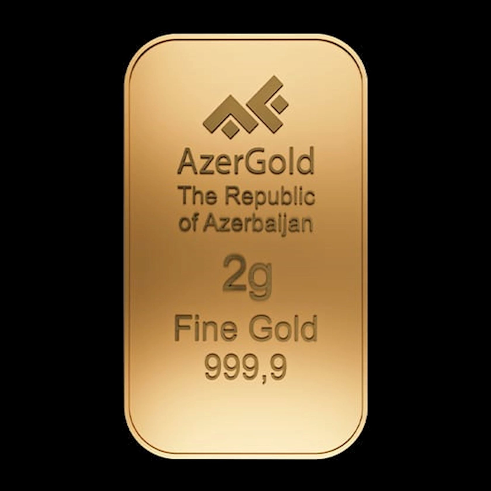 Qızıl külçə Azərgold_659, 2.0 q