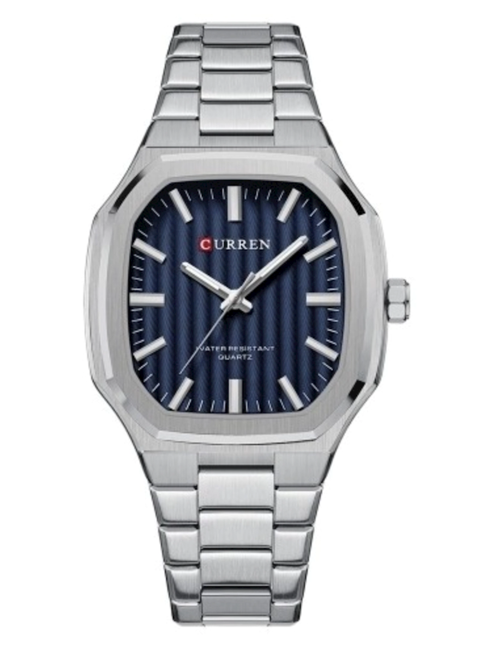 Kişi qol saatı Curren CU8458 Silver/Blue
