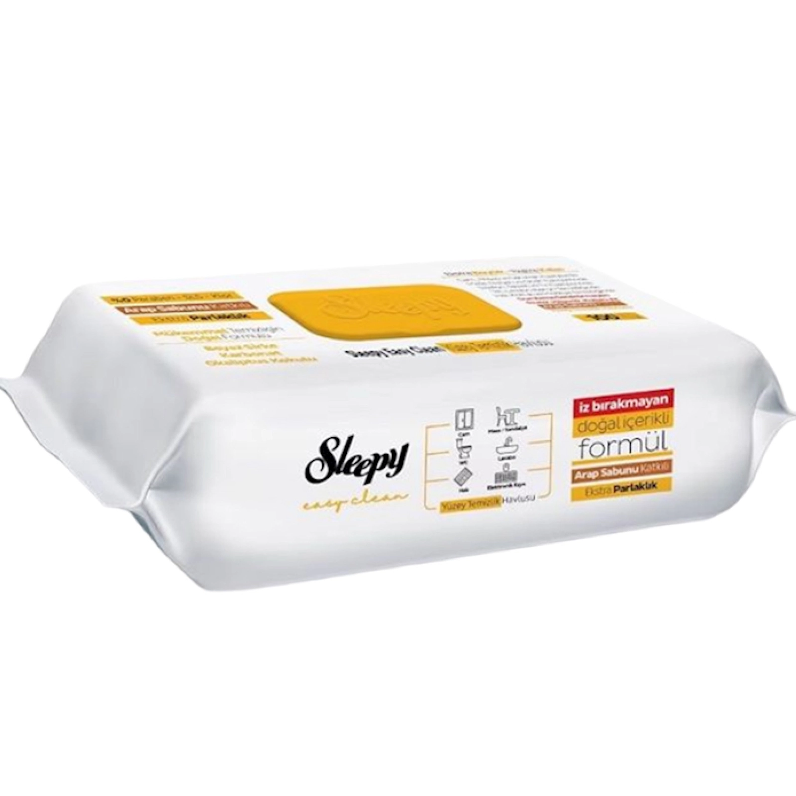 Səth təmizləmə dəsmalı Sleepy Easy Clean ərəb sabunu qatqılı, 100 əd