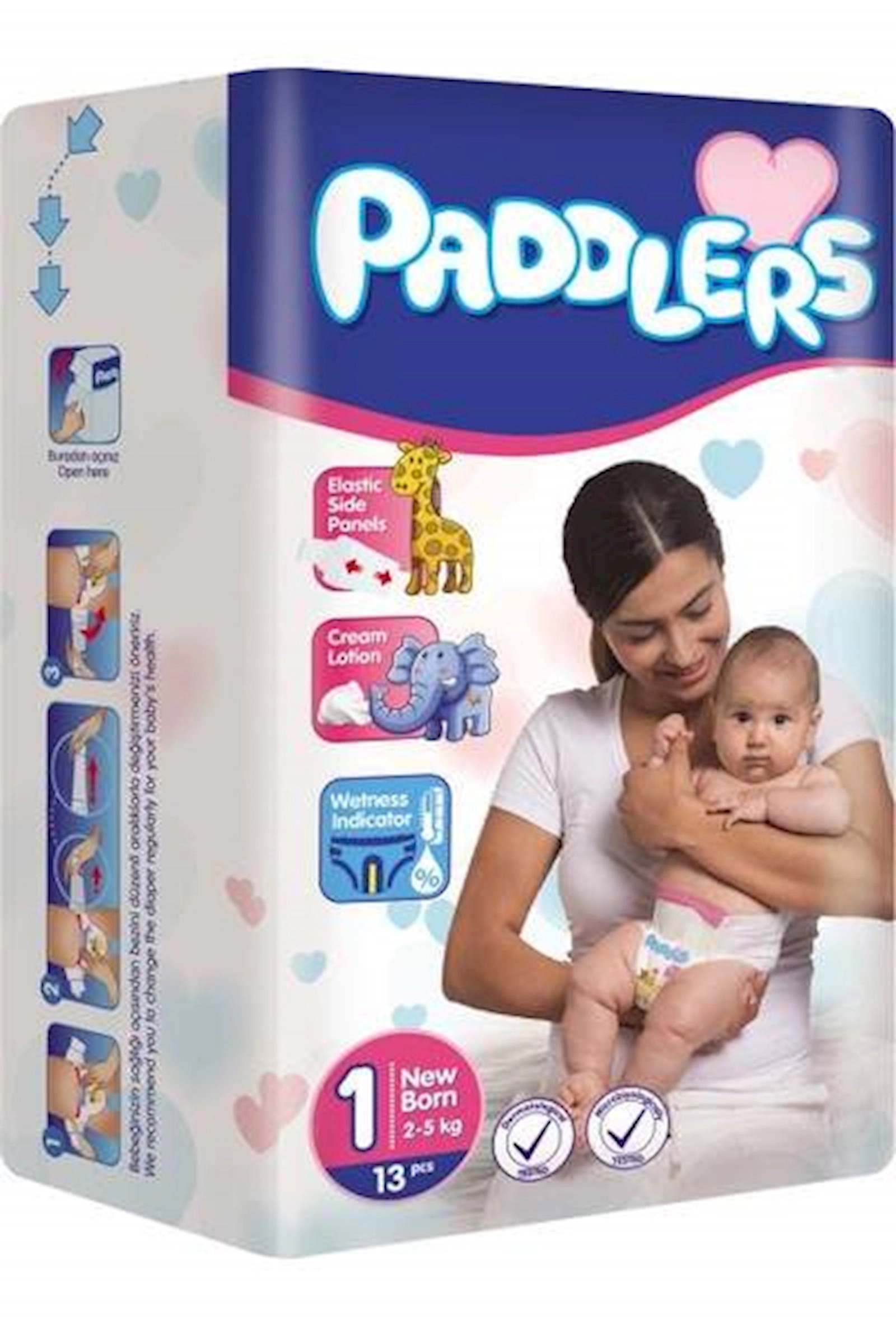 Uşaq bezləri Paddlers Newborn 13 əd