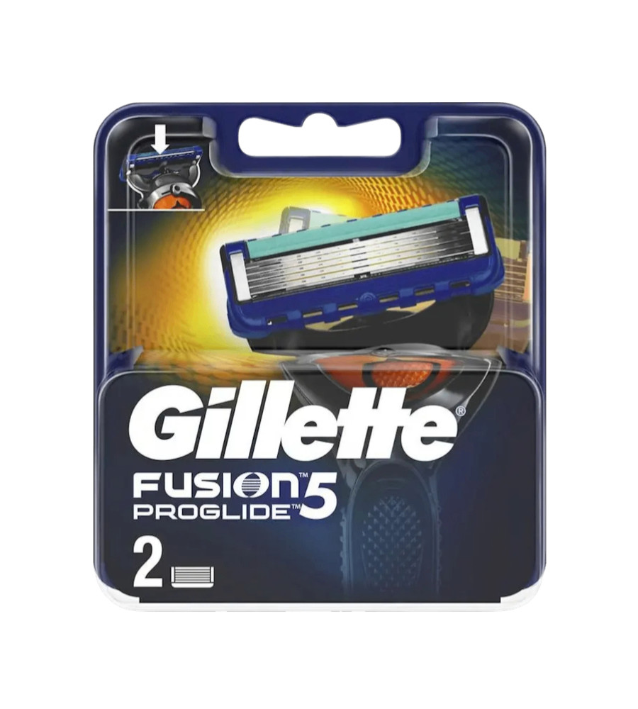 Dəyişdirilə bilən kassetlər Gillette Fusion5 ProGlide, 2 əd
