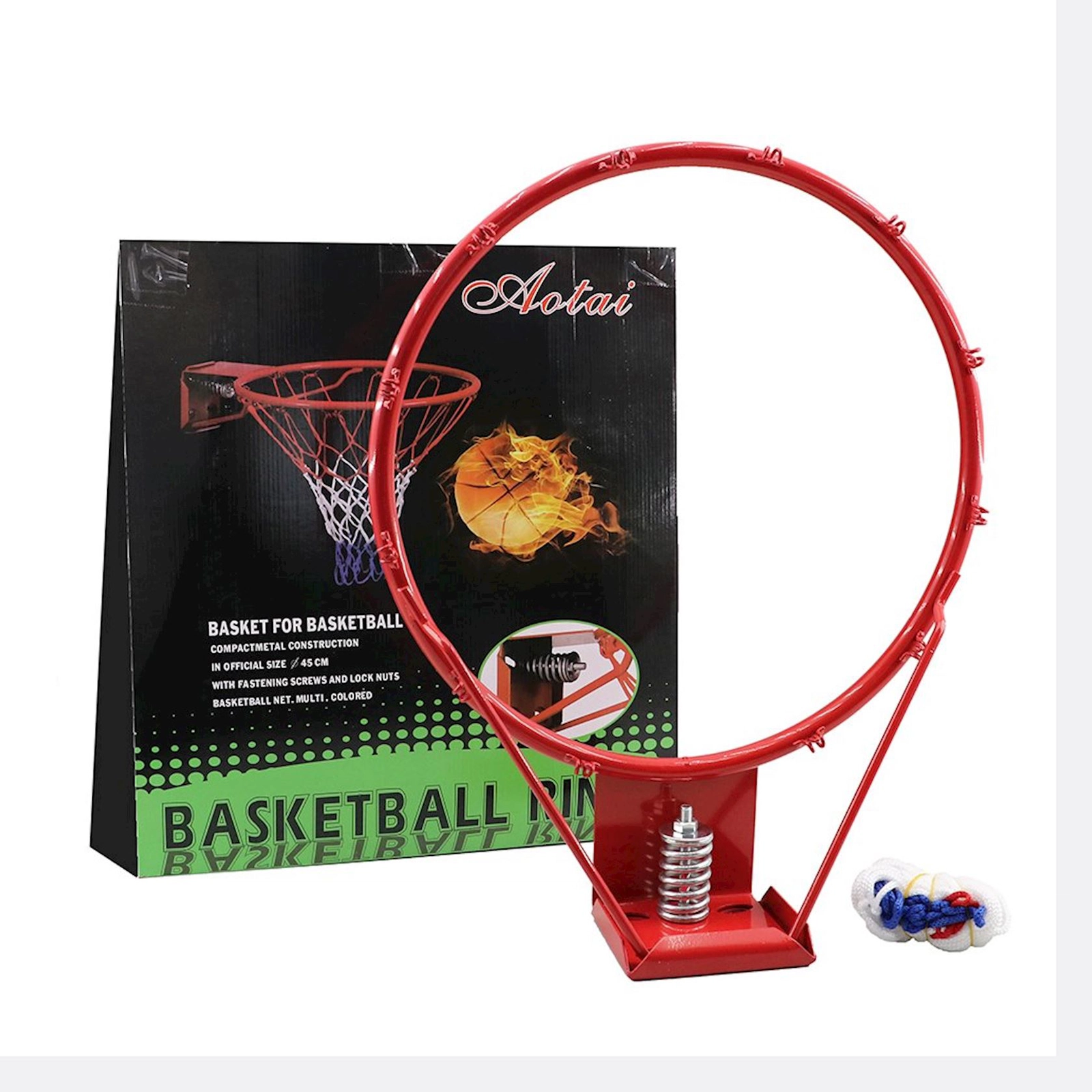 Basketbol halqası, qırmızı, 45 sm