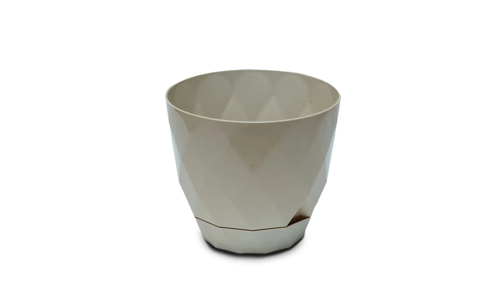 Dibçək Karasu Yakamoz, 19,3x22 sm, 4,8L, plastik, bej