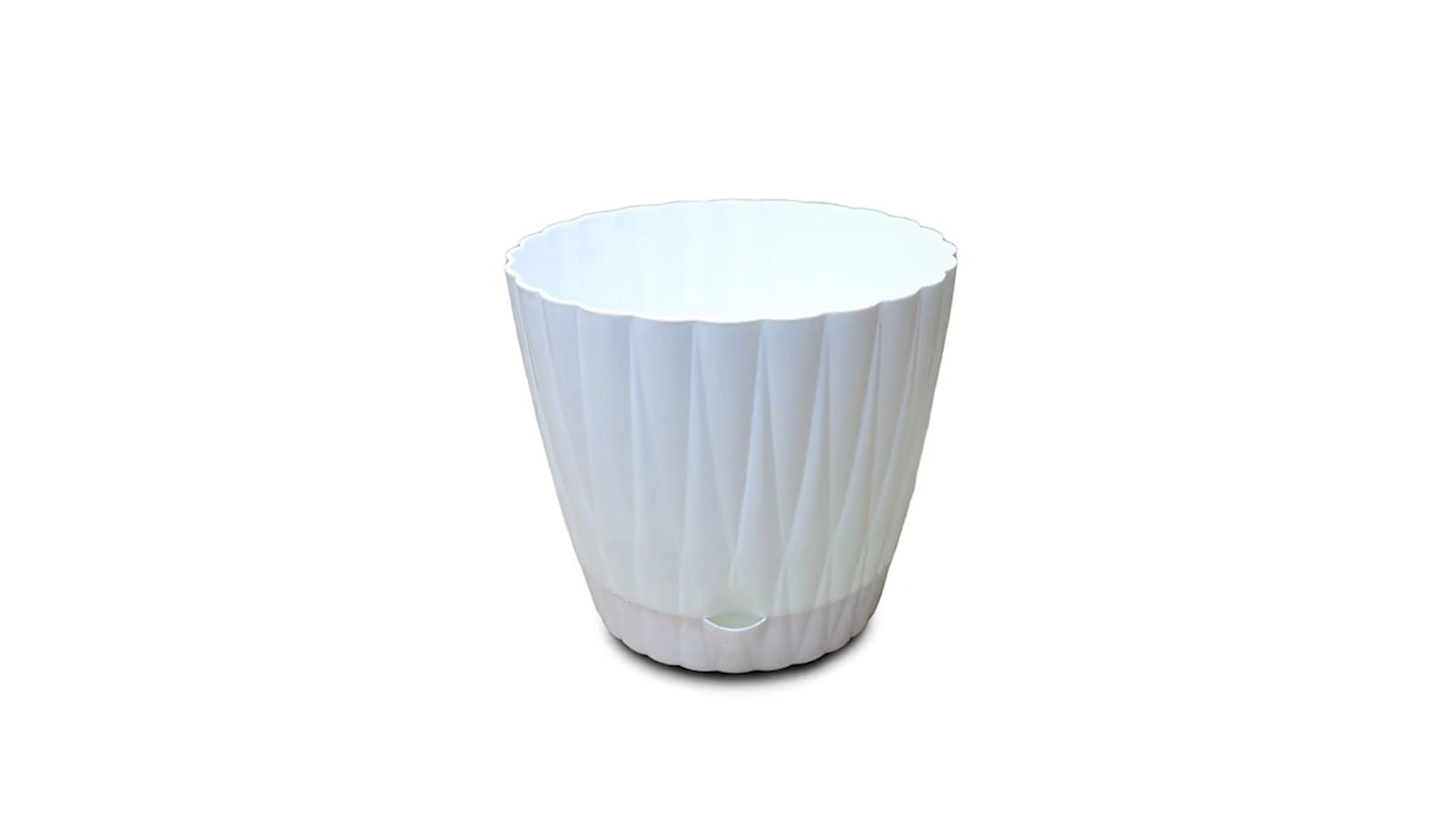 Dibçək Polynik Almas, plastik, ağ, 1.3 L
