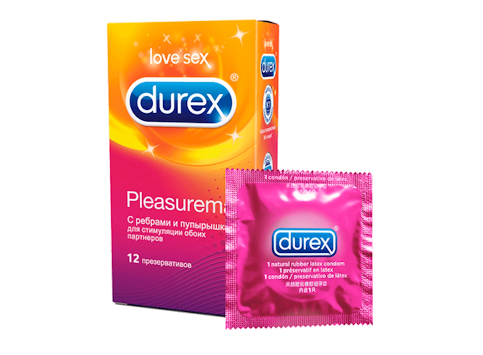 Prezervativ Durex Pleasuremax