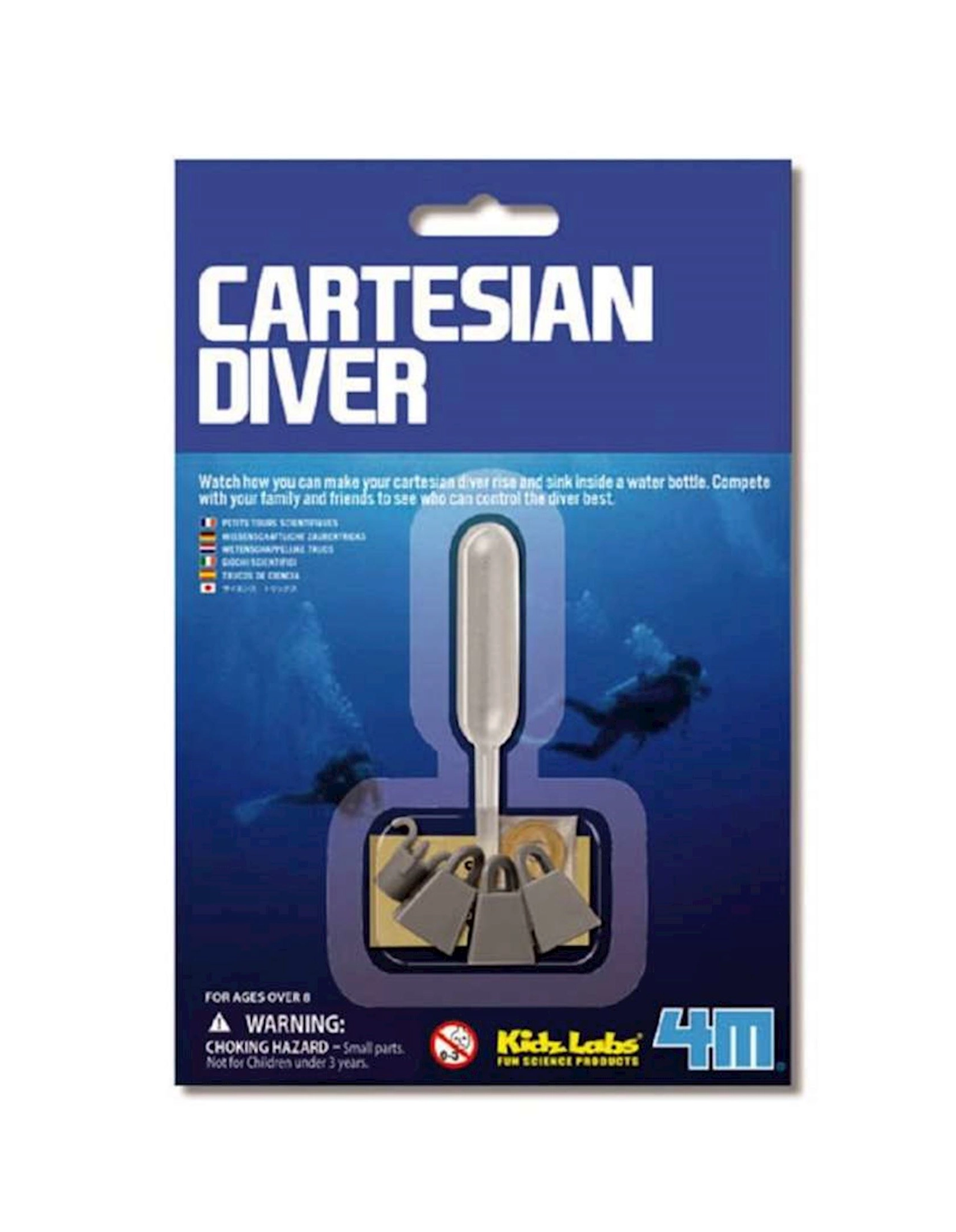 Tədqiqat dəsti KidzLabs 4M Cartesian Diver 00-03301