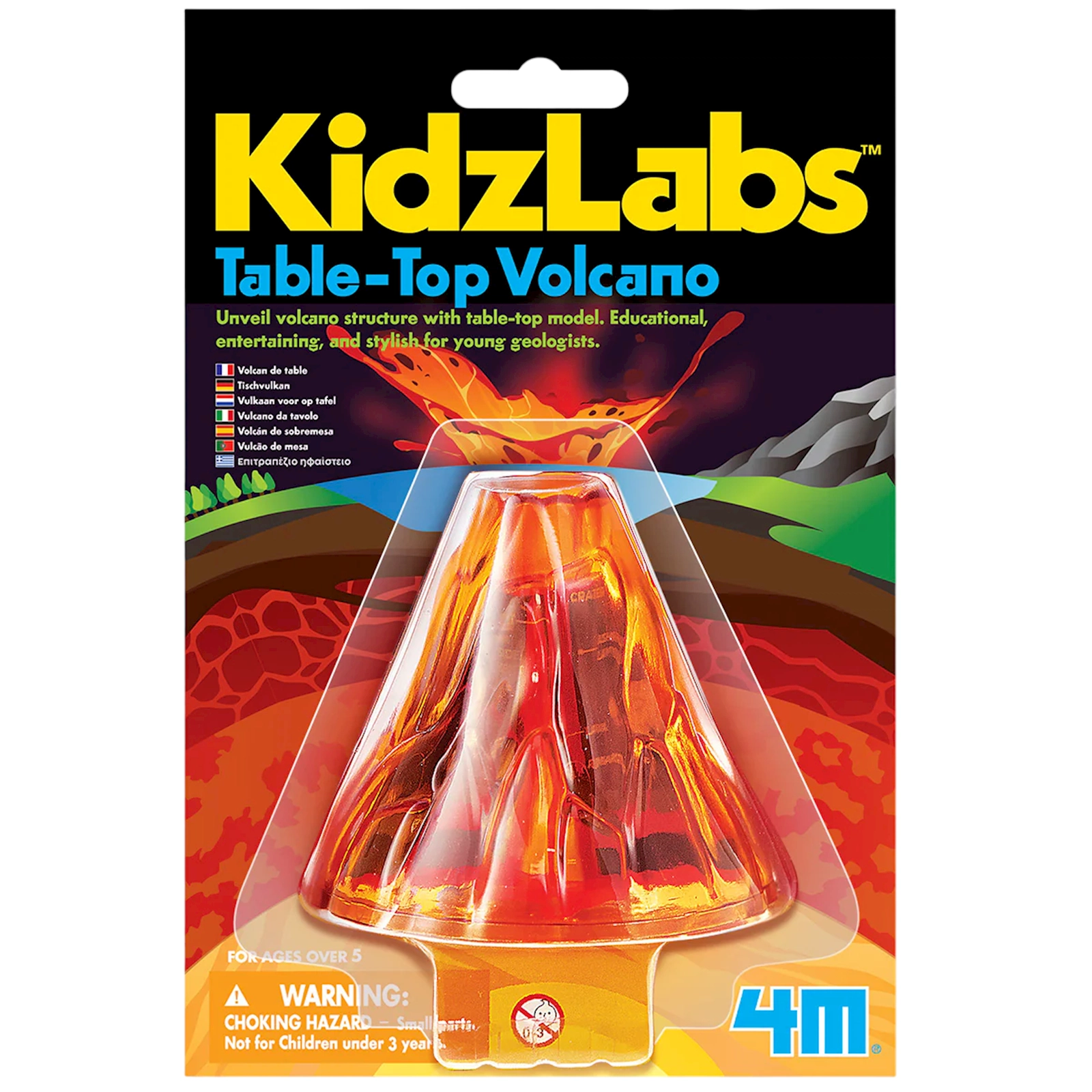 Tədqiqat dəsti KidzLabs 4M Pocket Volcano 00-03218