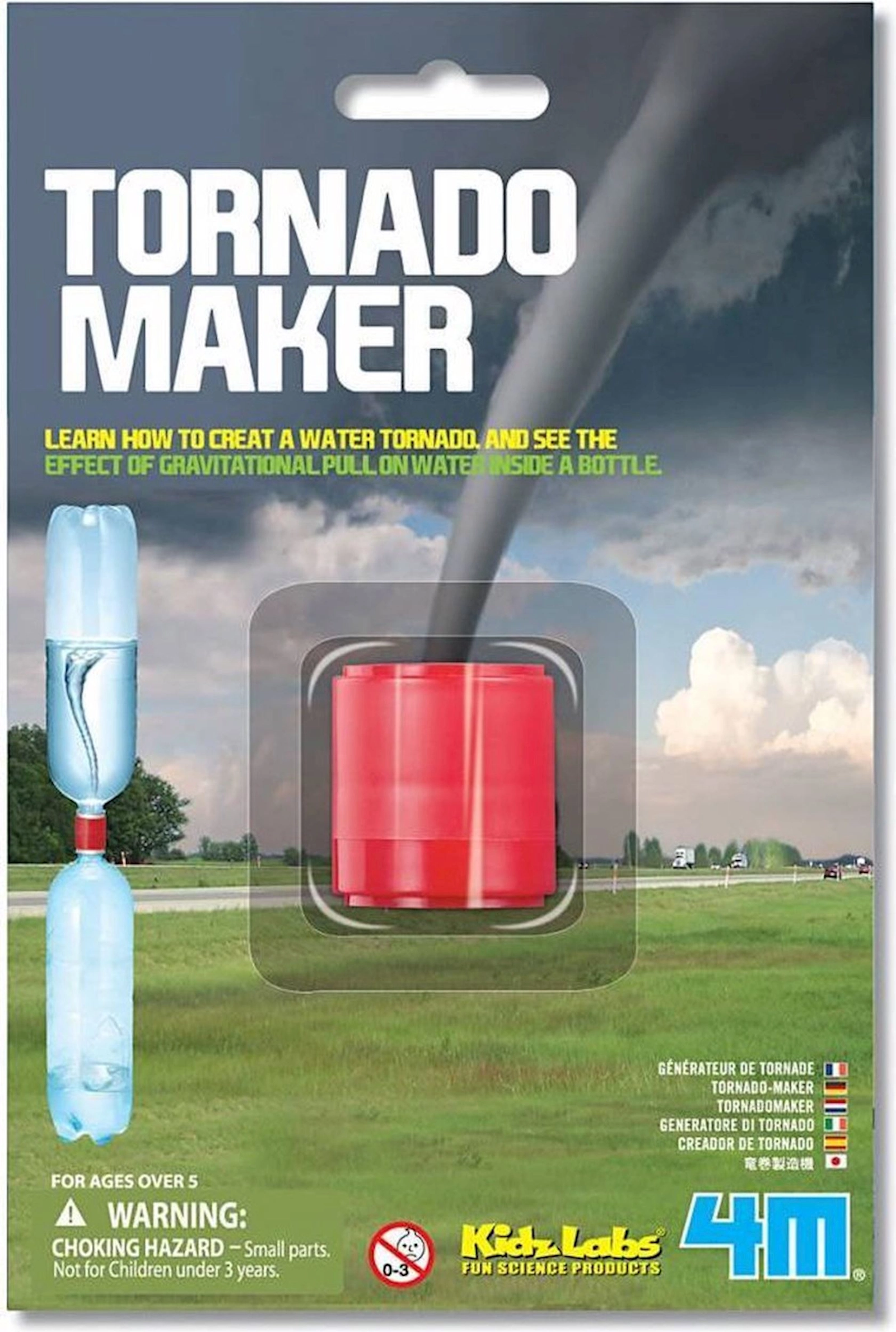 Tədqiqat dəsti KidzLabs 4M Tornado Maker 00-03300