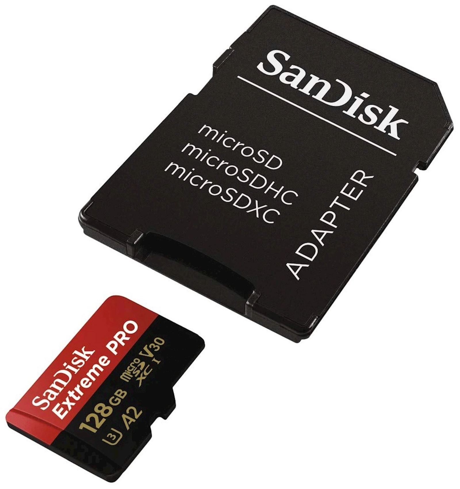 Yaddaş kartı SanDisk Extreme Pro V30 A2 128GB ( SDSQXCY-128G -ZN6MA )