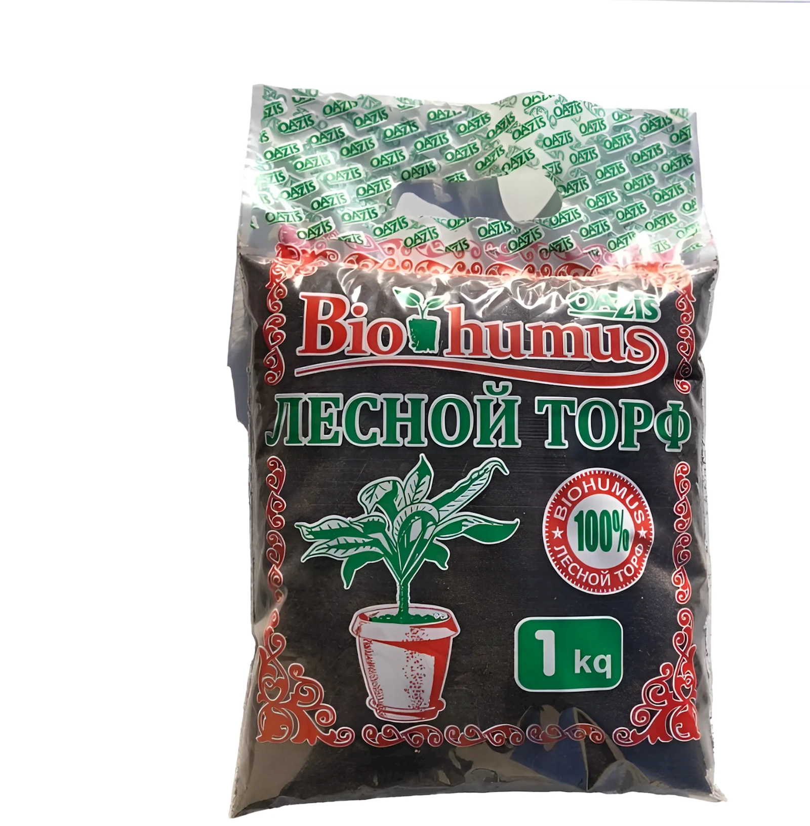 Meşə torfu Oazis Biohumus 1 kq