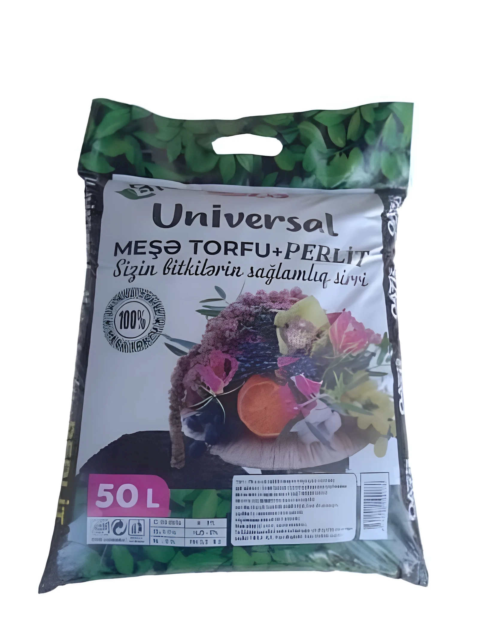 Bitkilər üçün torf Oazis Universal 50 l