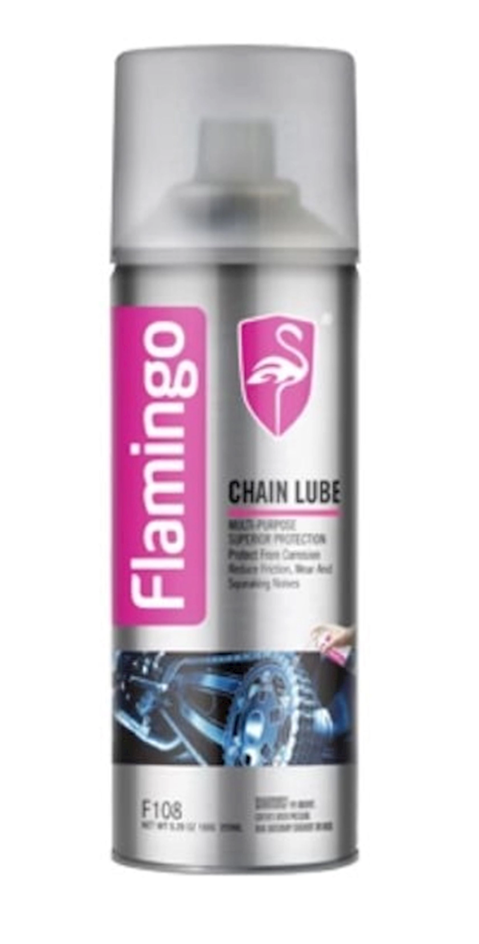 Zəncirlər üçün sürtgü Flamingo F108, 220ml