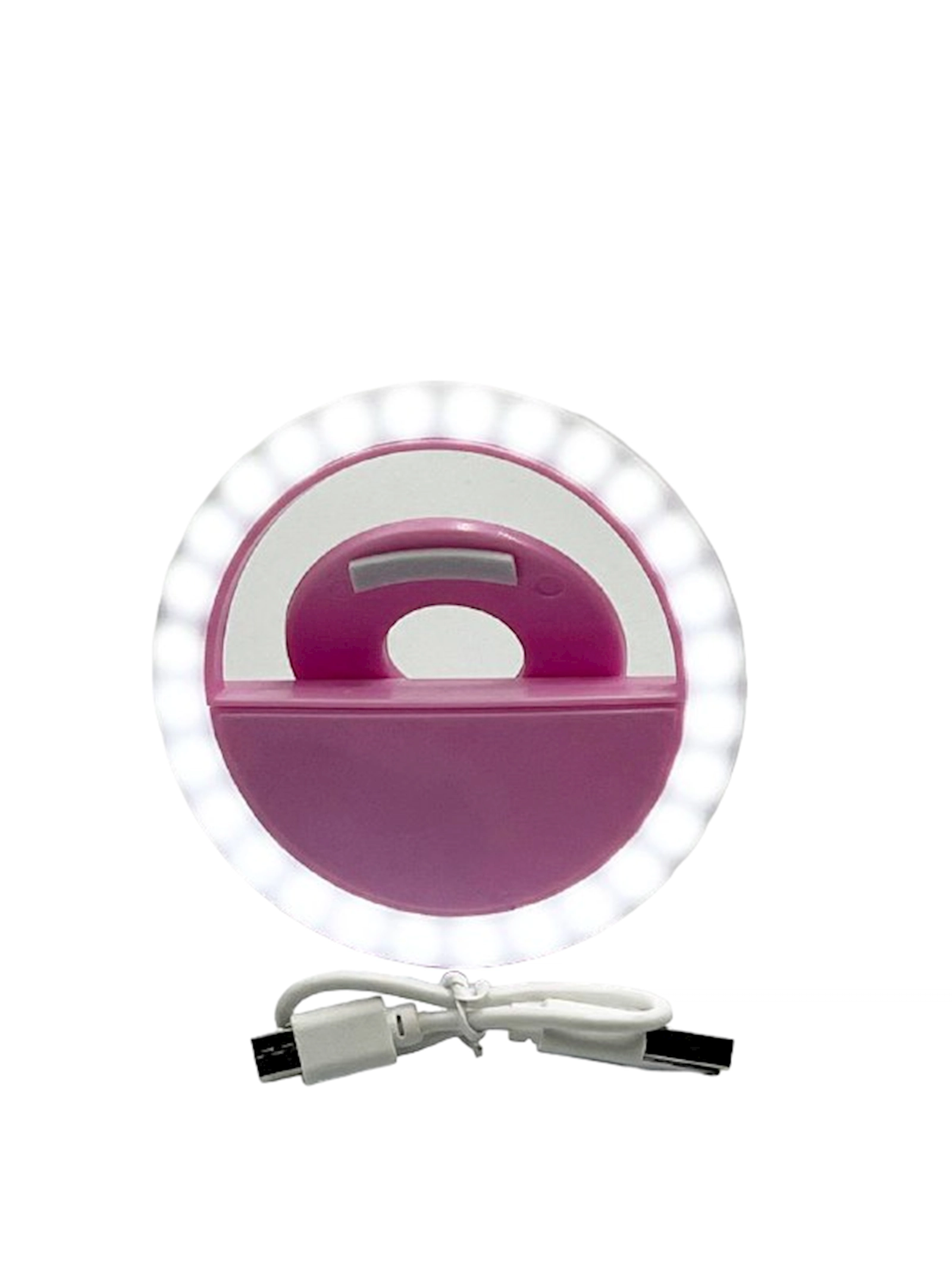 Selfi üçün dairəvi LED işıq SS292 Pink