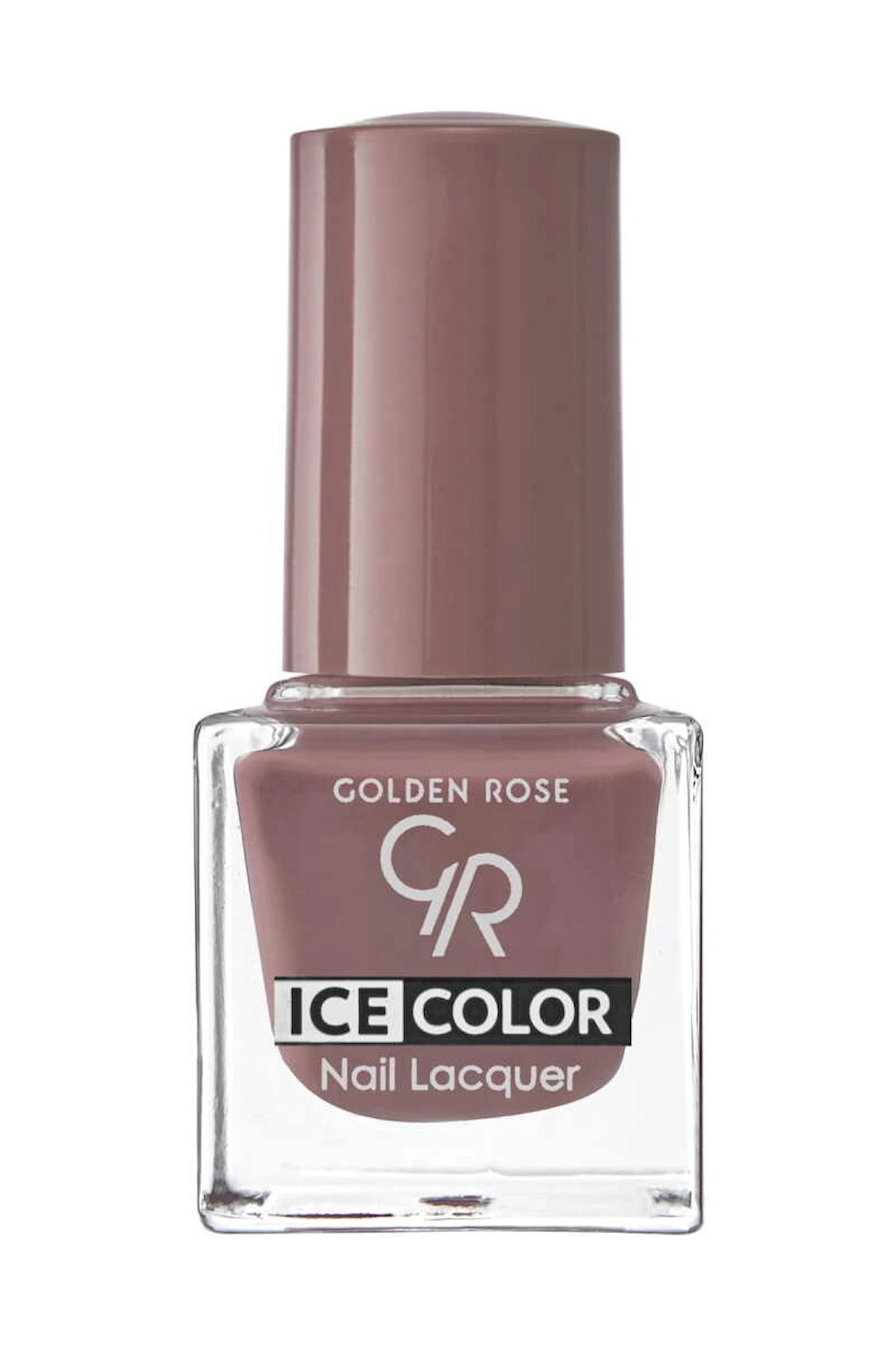 Dırnaq üçün lak Golden Rose Ice Color 166 Qəhvəyi 6 ml
