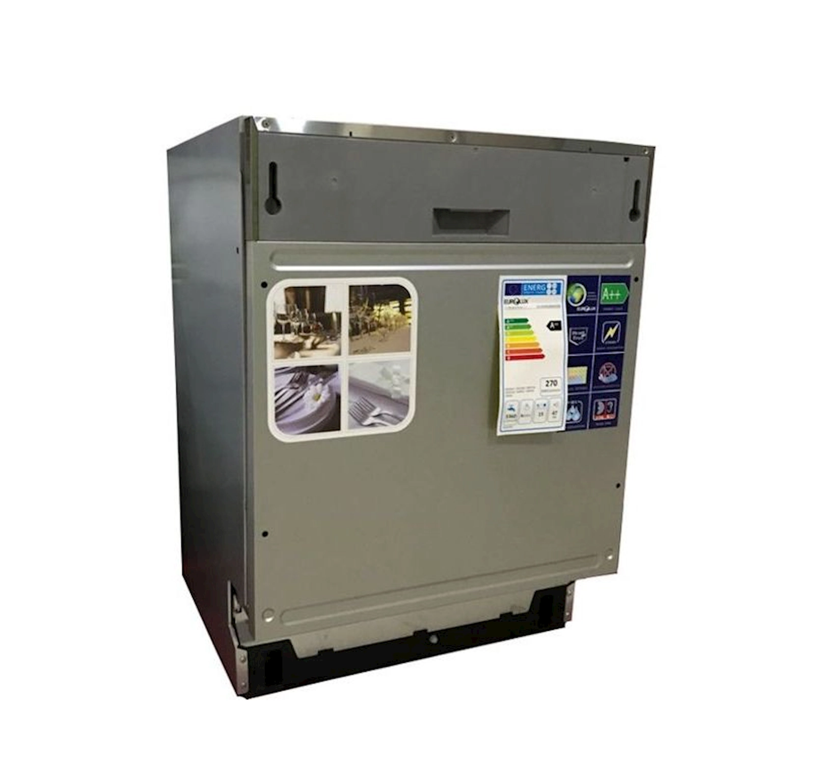 Quraşdırılan qabyuyan maşın Eurolux EU-DW9228B60GSB
