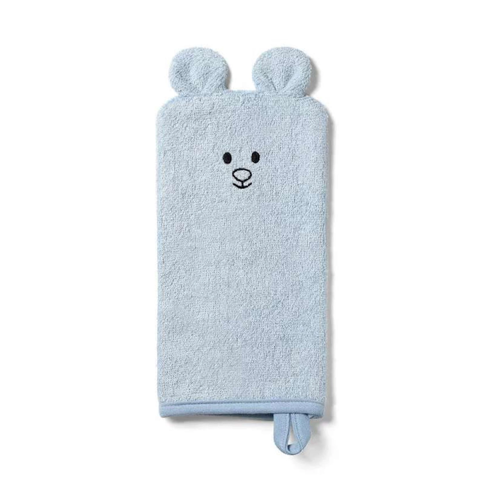Lif-əlcək Babyono 787/02, bambuk, 25x12 sm, mavi