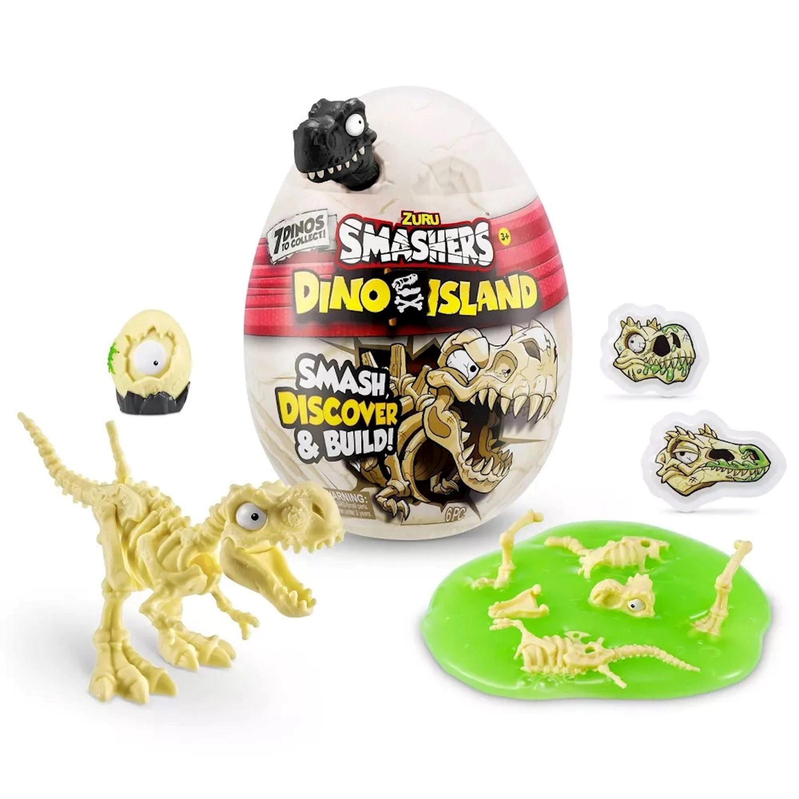 Tədqiqat dəsti Zuru Smashers Dino Island Nano Egg 7495SQ1, məhsul çeşiddə