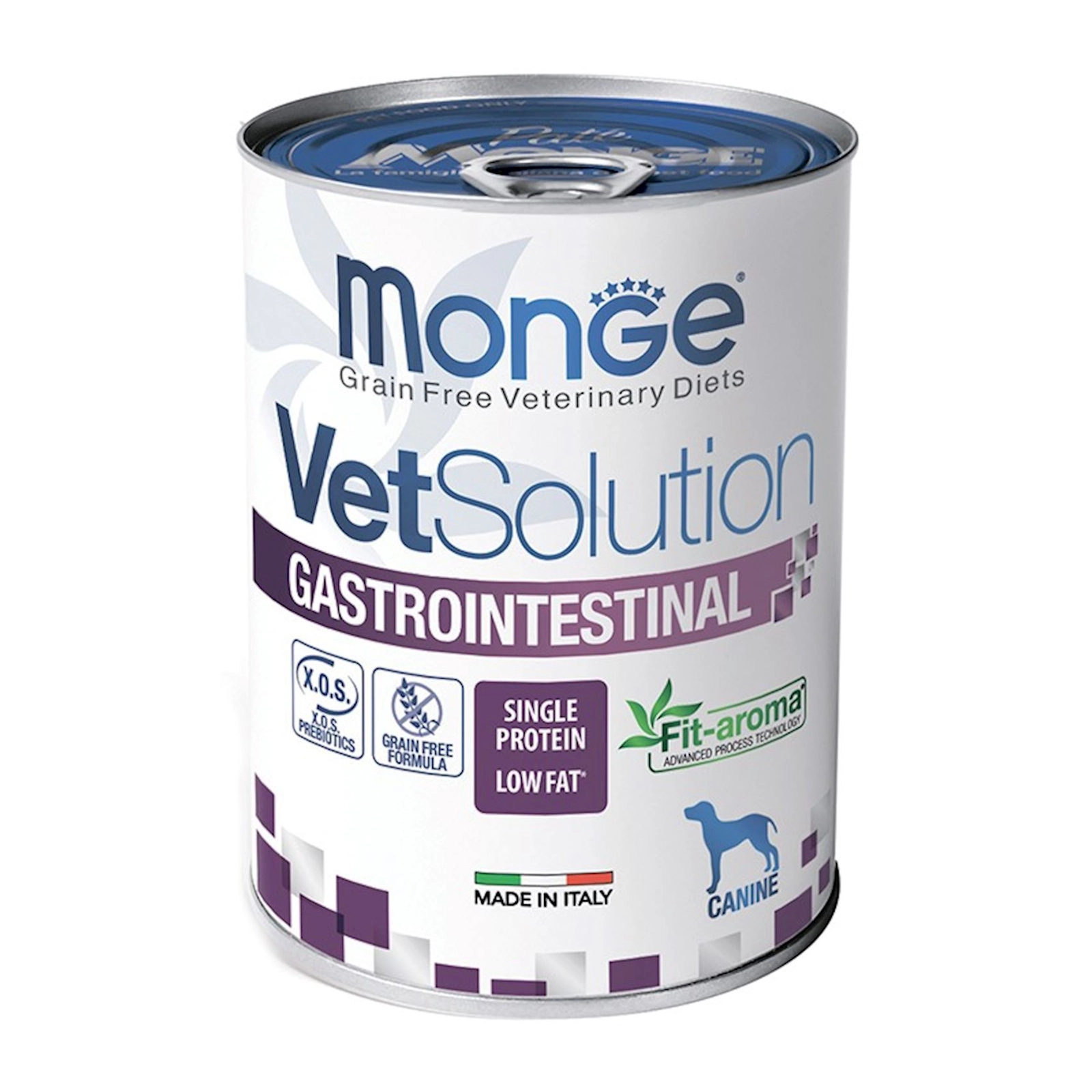 İtlər üçün nəm yem Monge VetSolution Gastrointestinal, 400 q