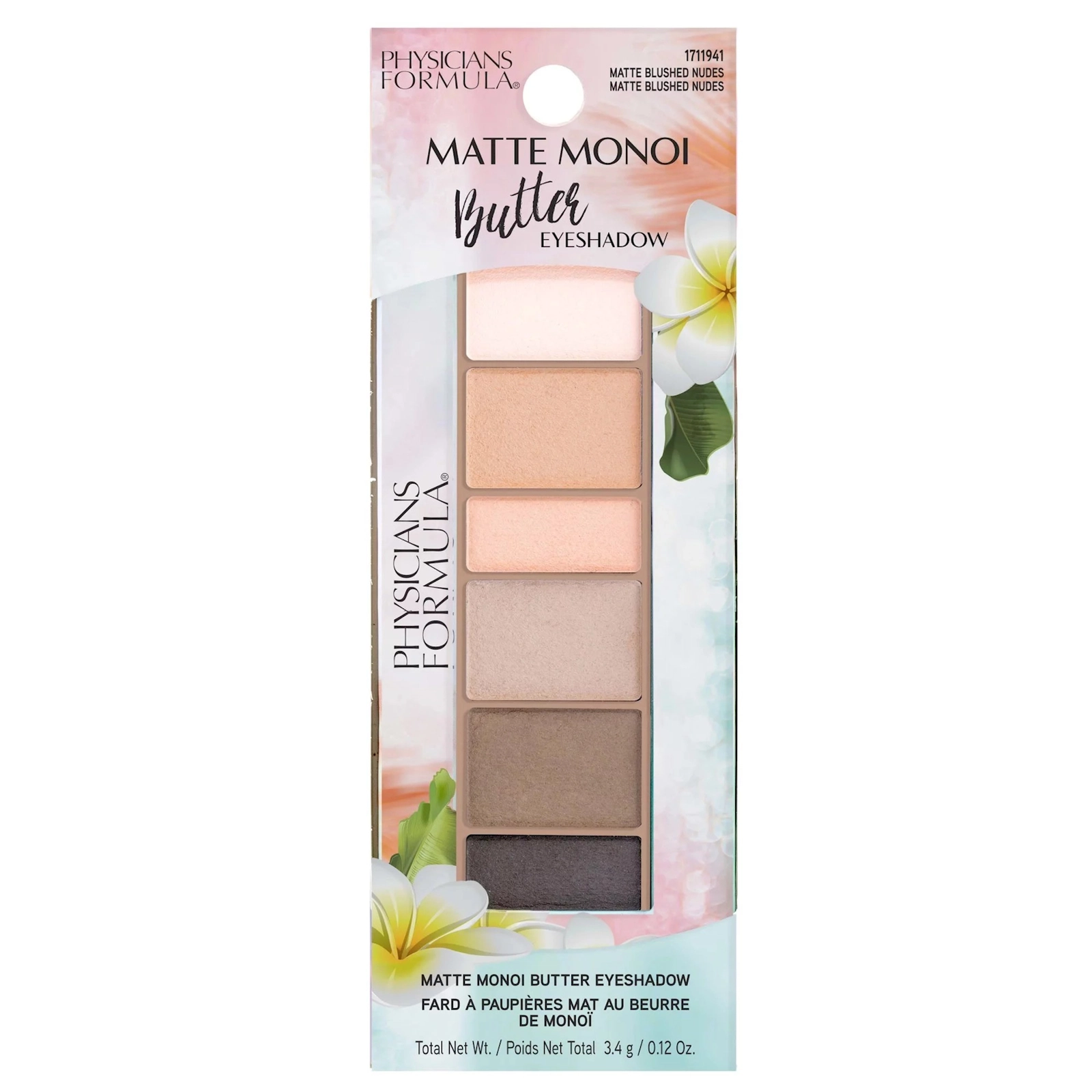 Göz kölgələri palitrası Physicians Formula Matte Monoi Butter 3.4 q