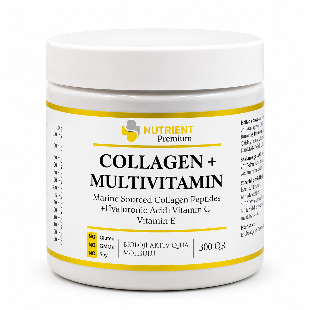 Bioloji aktiv əlavə Nutrient Collagen+Multivitamin 300 q